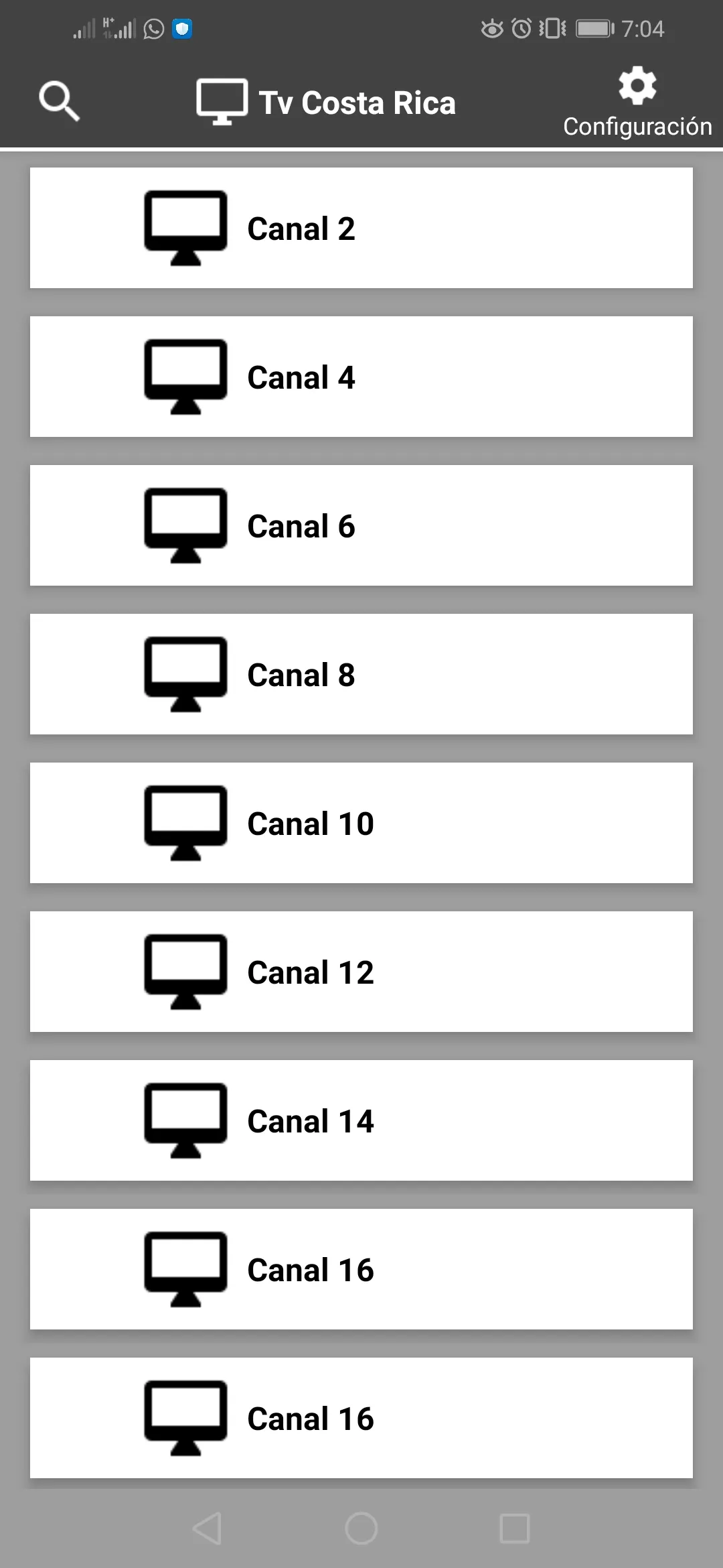 Tv Costa Rica | Indus Appstore | Screenshot