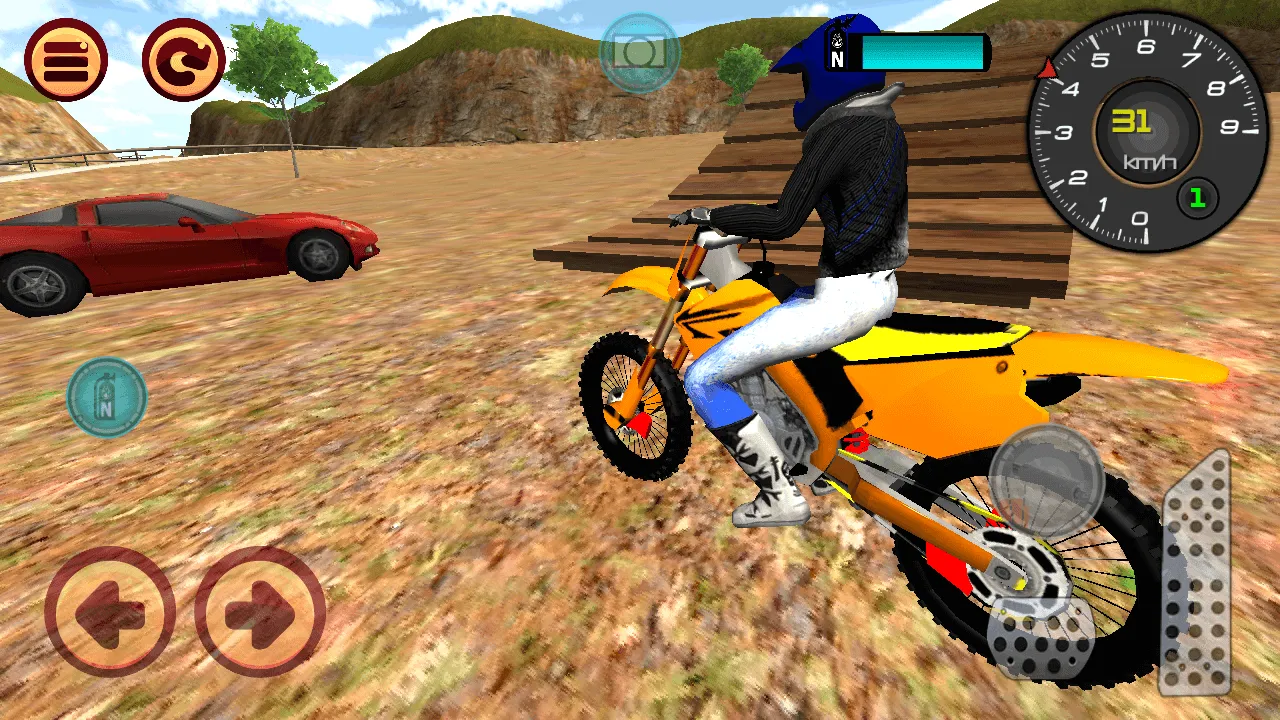 Motocross Countryside Drive 3D | Indus Appstore | Screenshot