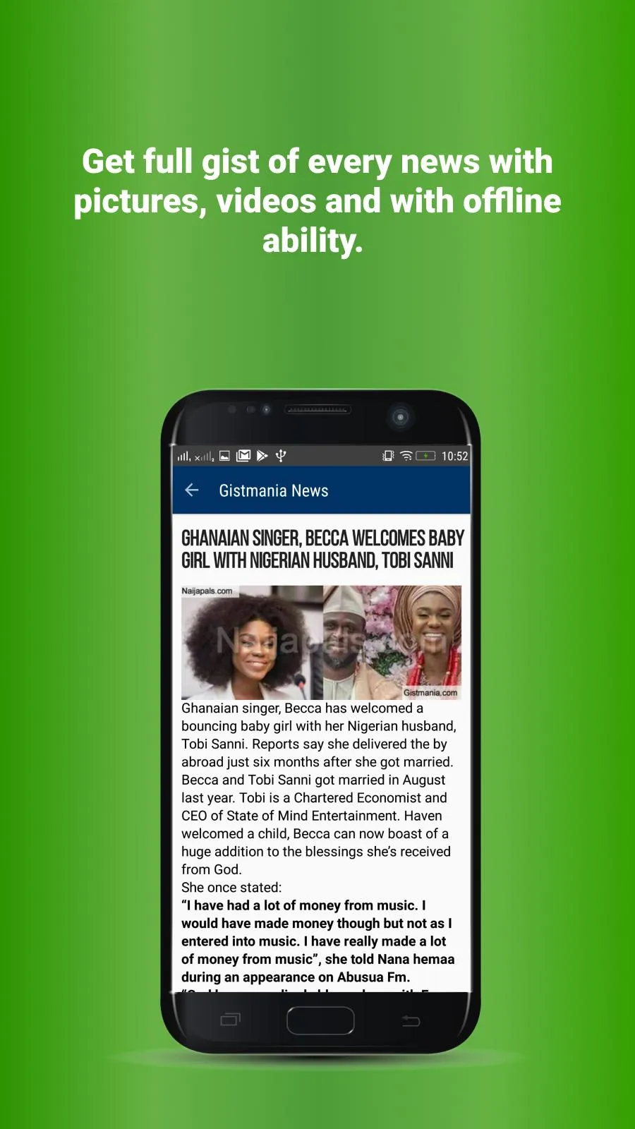 Naija News Gistmania Naijapals | Indus Appstore | Screenshot