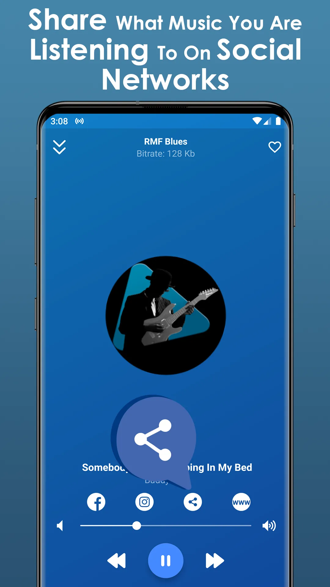 Blues Music App | Indus Appstore | Screenshot