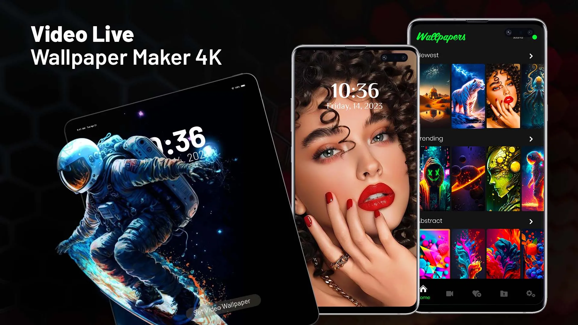 Video Live Wallpaper Maker 4k | Indus Appstore | Screenshot