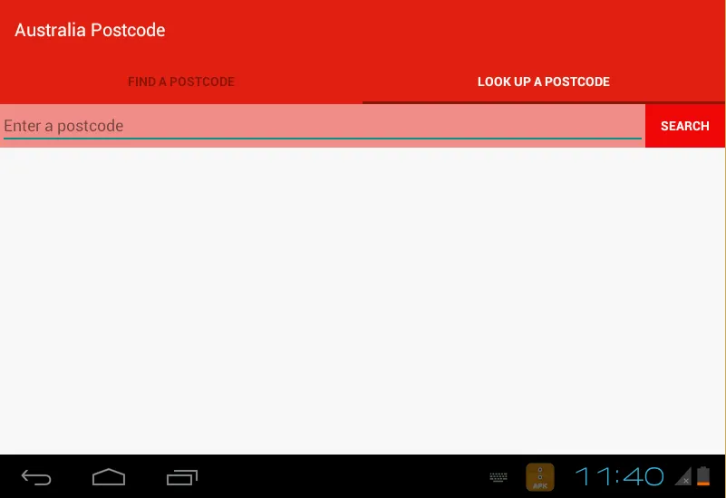 Australia Postcodes | Indus Appstore | Screenshot