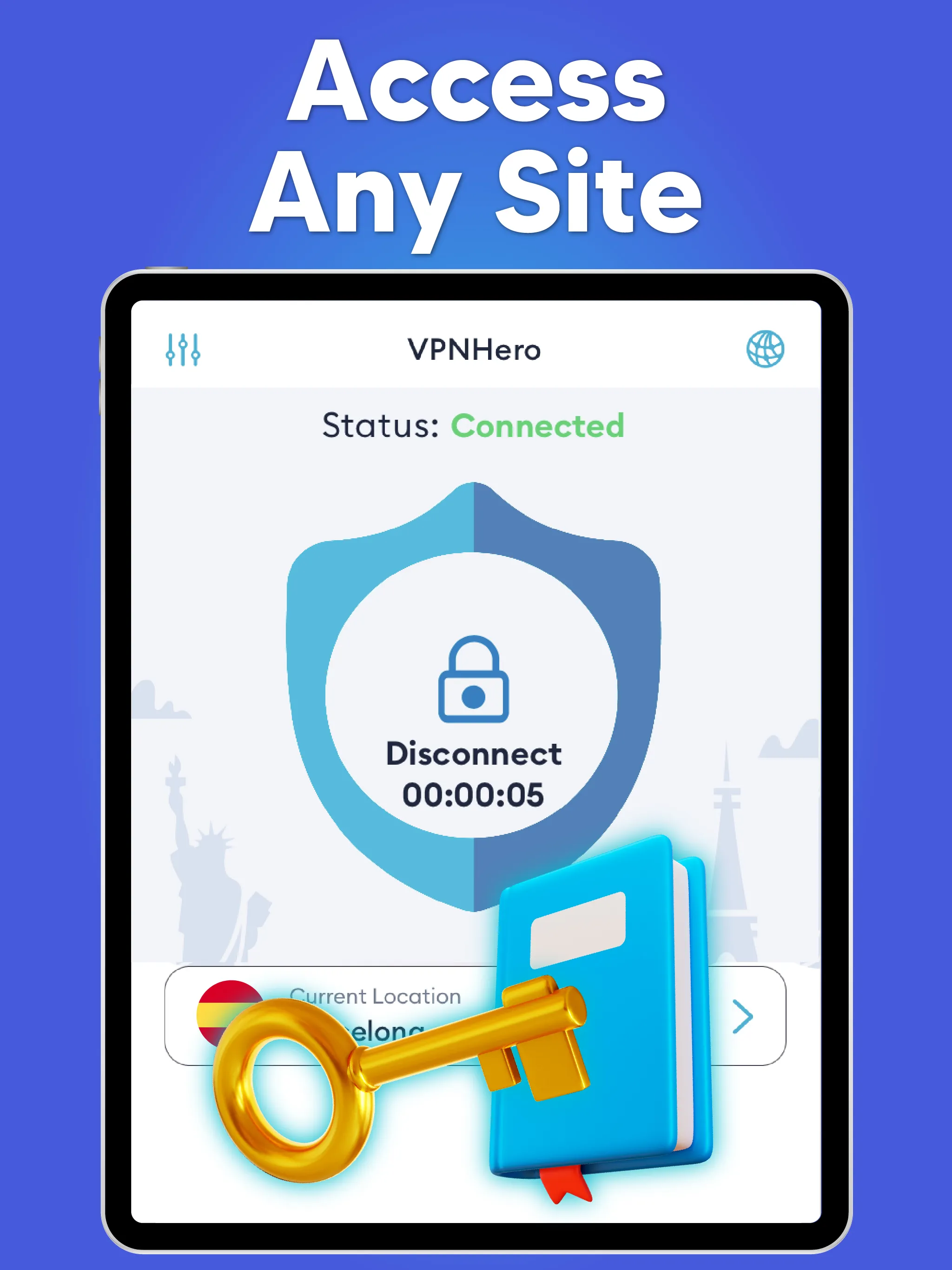 VPN Hero: Secure VPN Proxy | Indus Appstore | Screenshot