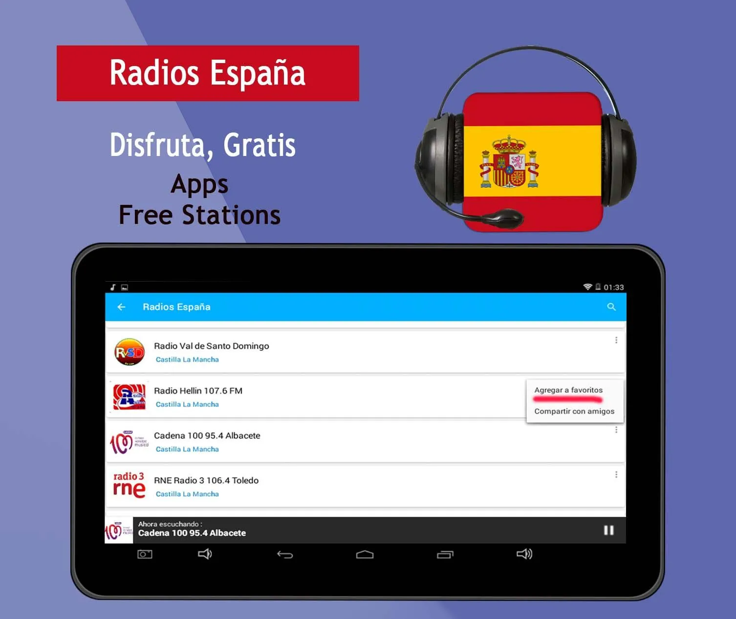 Radios de España | Indus Appstore | Screenshot