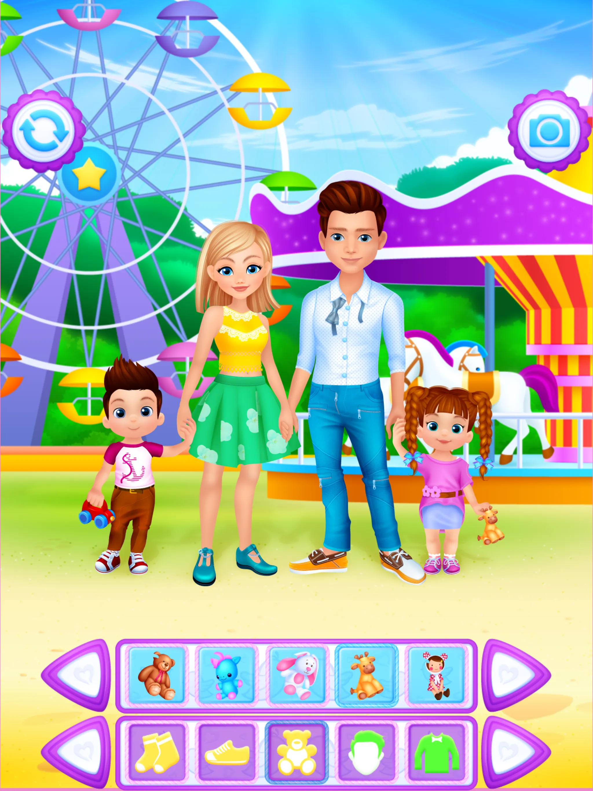 Family Dress Up | Indus Appstore | Screenshot