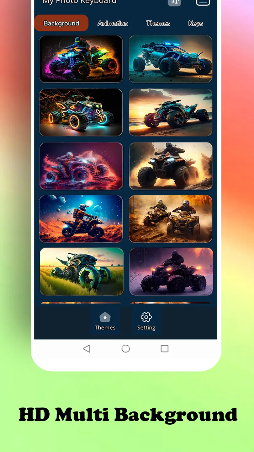 ATV Quad Bike keyboard | Indus Appstore | Screenshot