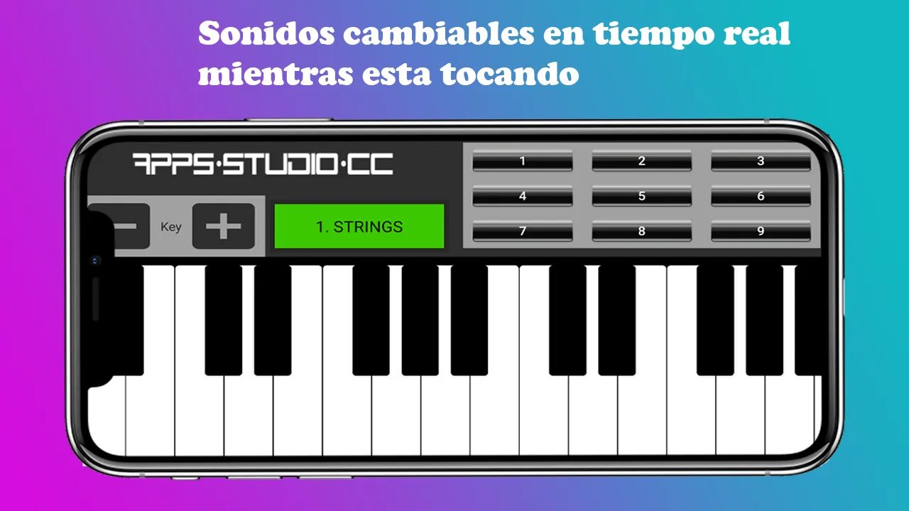 Órgano Piano y Sintetizador | Indus Appstore | Screenshot