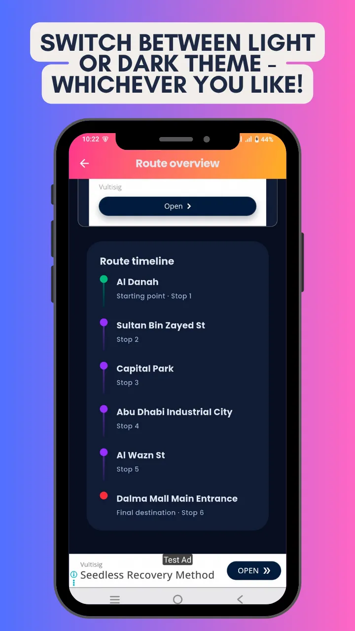 Abu Dhabi Bus Routes ~ Offline | Indus Appstore | Screenshot