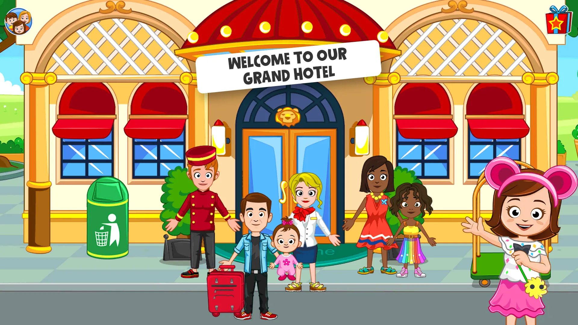 My Town Hotel Games for kids | Indus Appstore | Screenshot