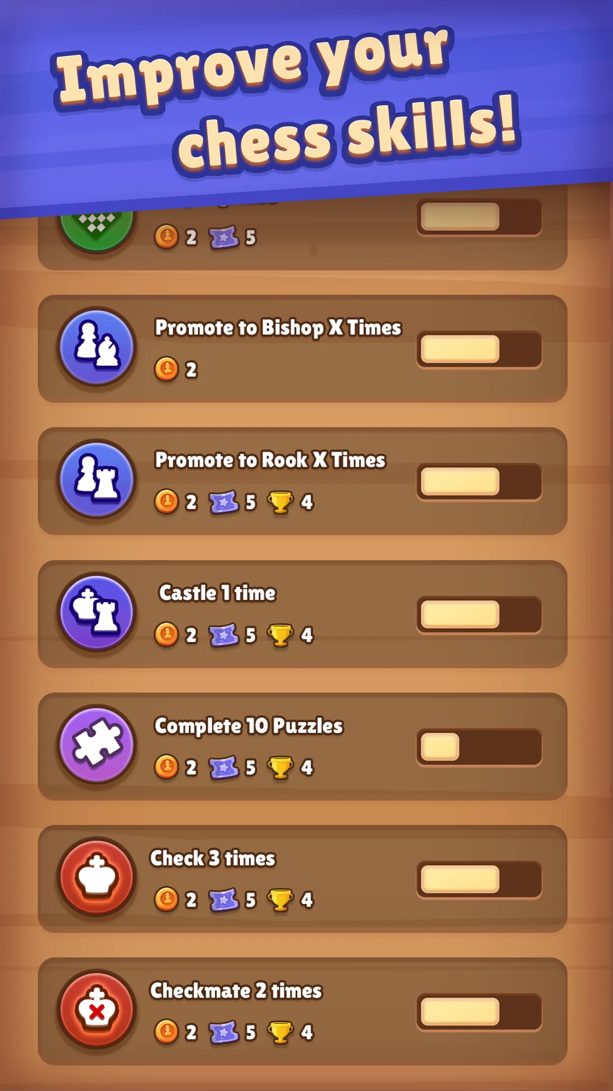 Chess Rush - Puzzle Master | Indus Appstore | Screenshot