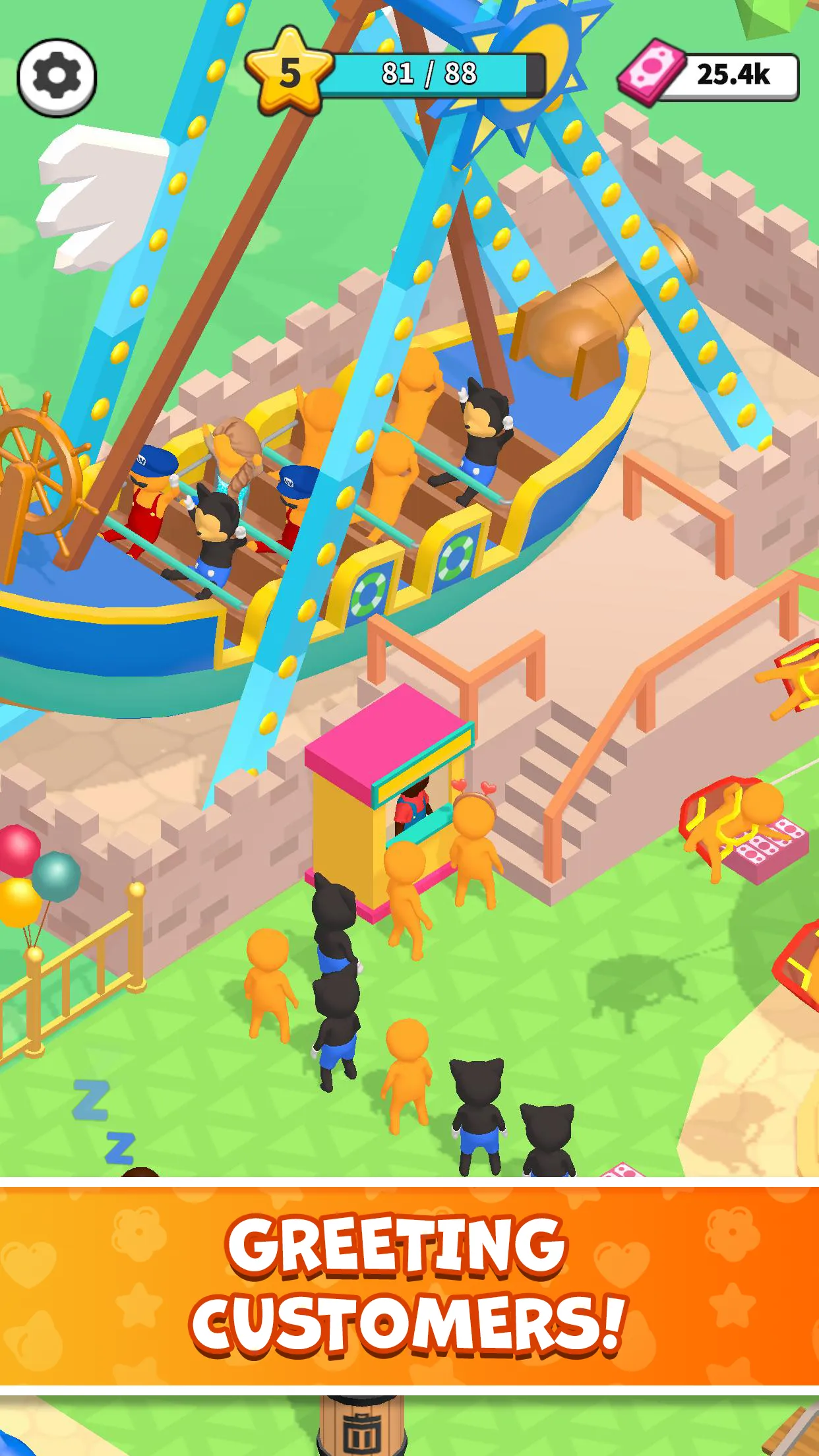 Awesome Park : Idle Game | Indus Appstore | Screenshot