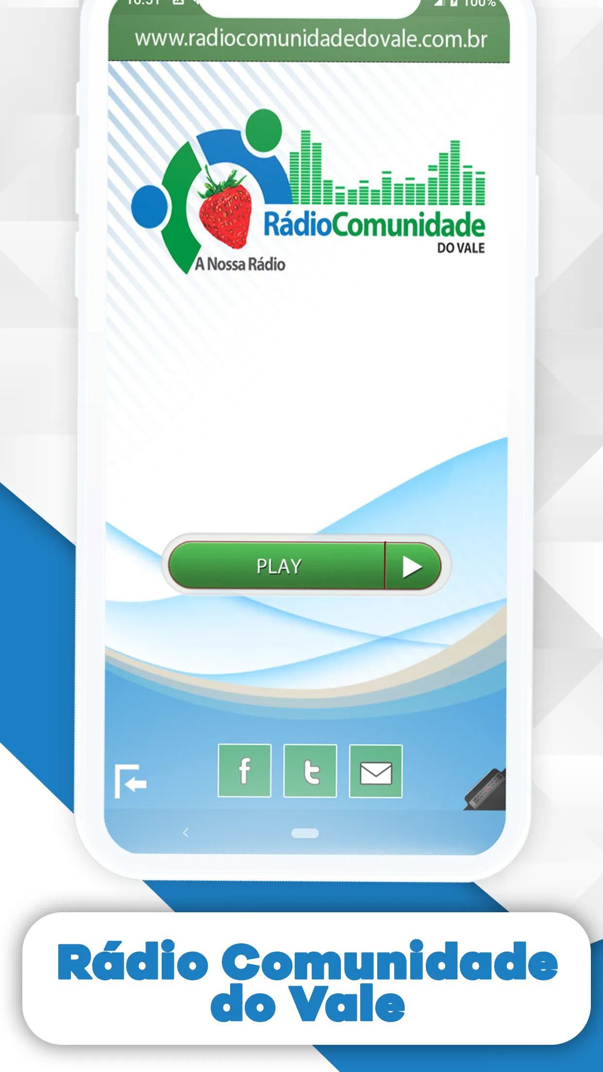 Rádio Comunidade do Vale | Indus Appstore | Screenshot