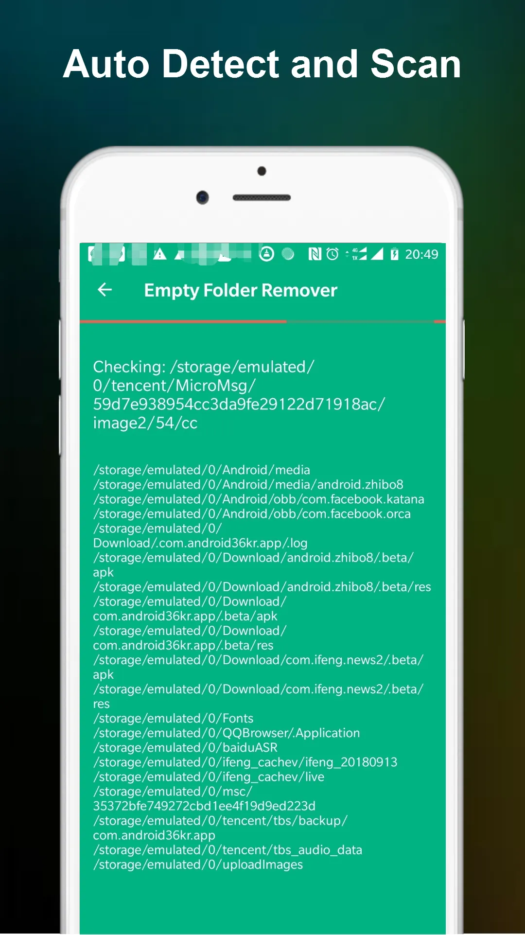 Empty Folder Cleaner | Indus Appstore | Screenshot