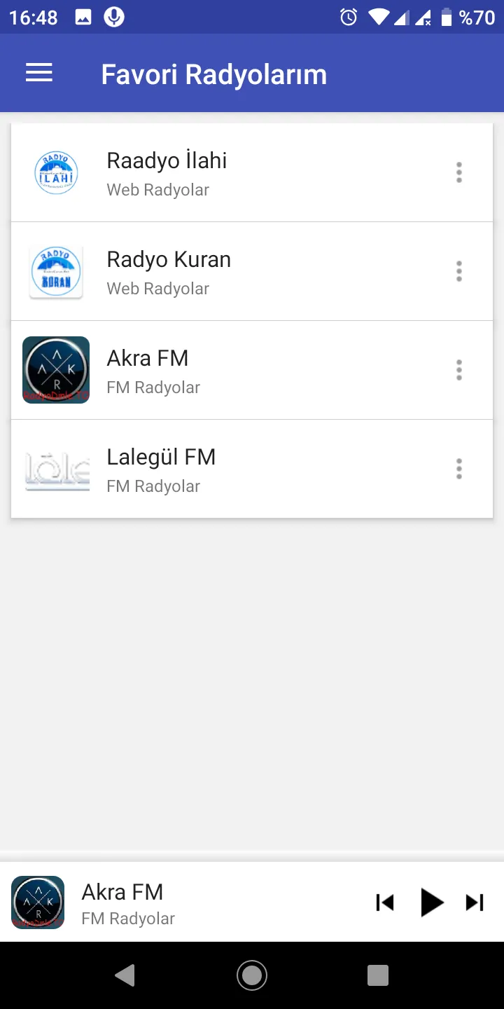 Dini Radyolar - İslami Radyo | Indus Appstore | Screenshot