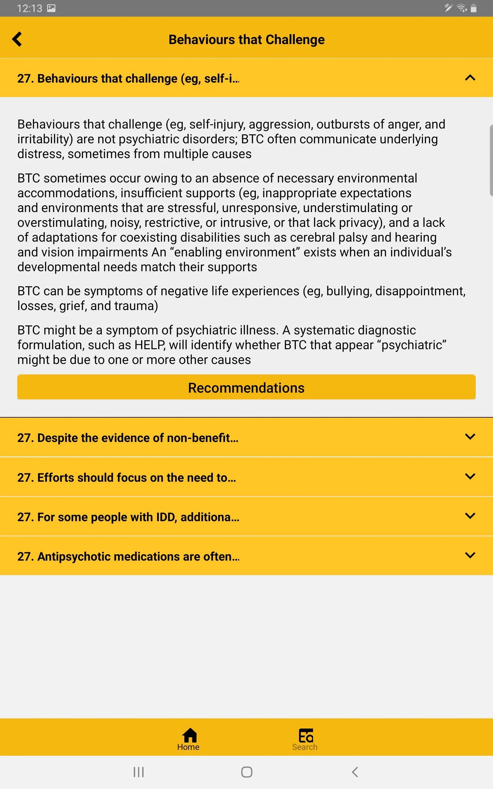 Developmental Disabilities | Indus Appstore | Screenshot