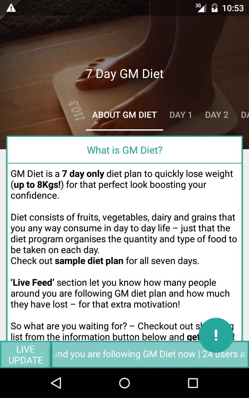 Indian GM Weight Loss Diet BMI | Indus Appstore | Screenshot