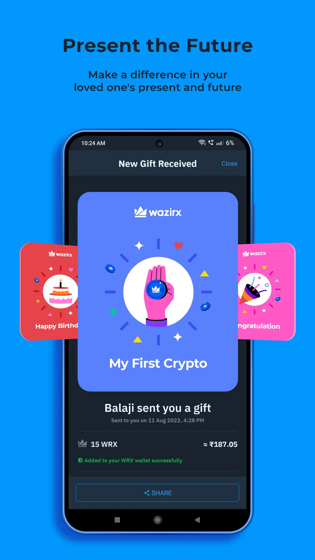 WazirX: Buy Bitcoin & Crypto | Indus Appstore | Screenshot