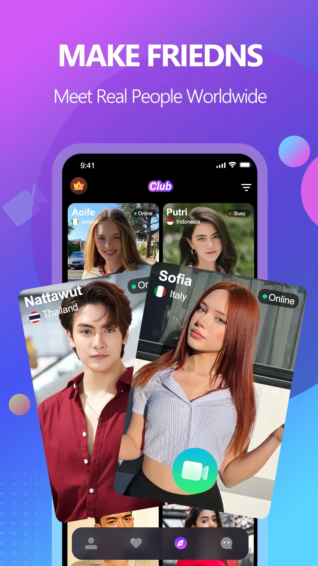 Meego - Video Call, Live Chat | Indus Appstore | Screenshot