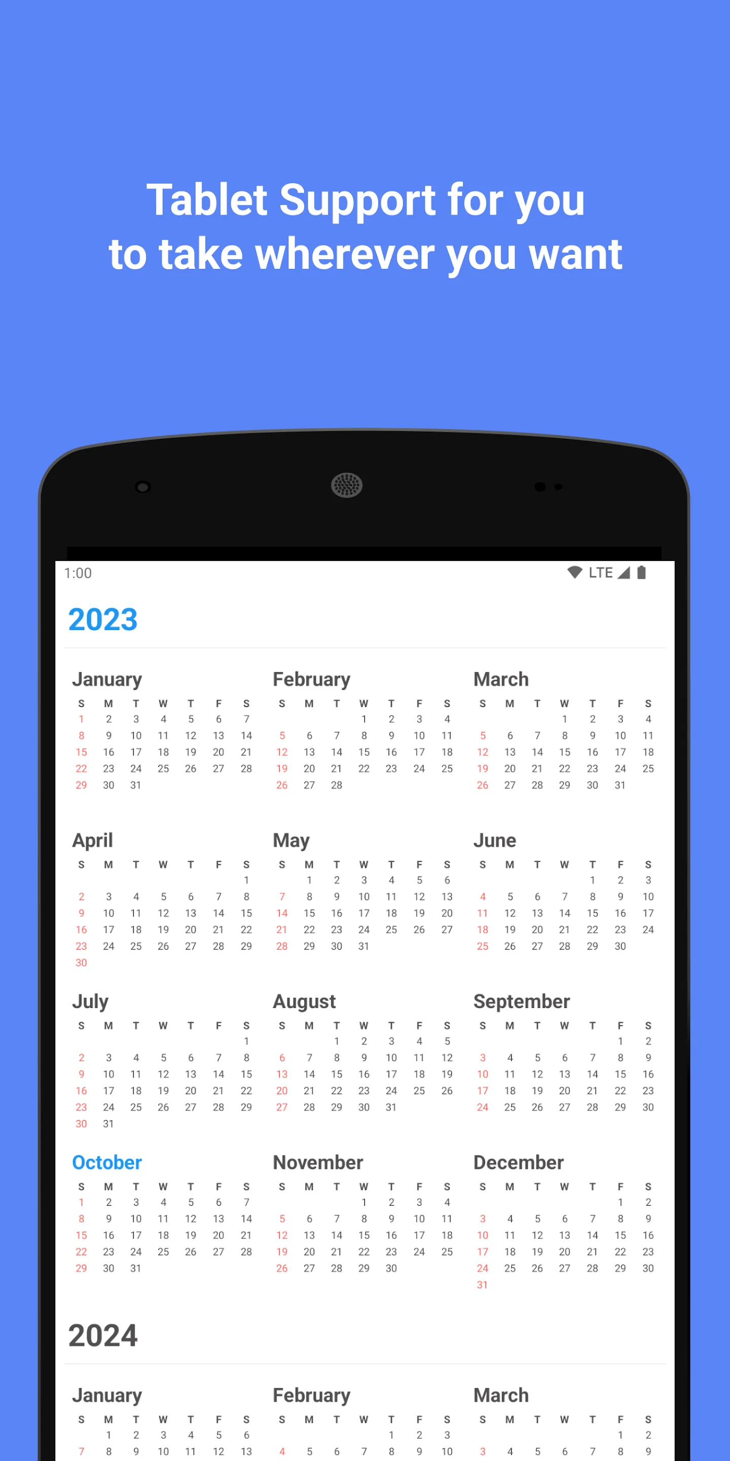 Calendar - Agenda 2024 & Tasks | Indus Appstore | Screenshot