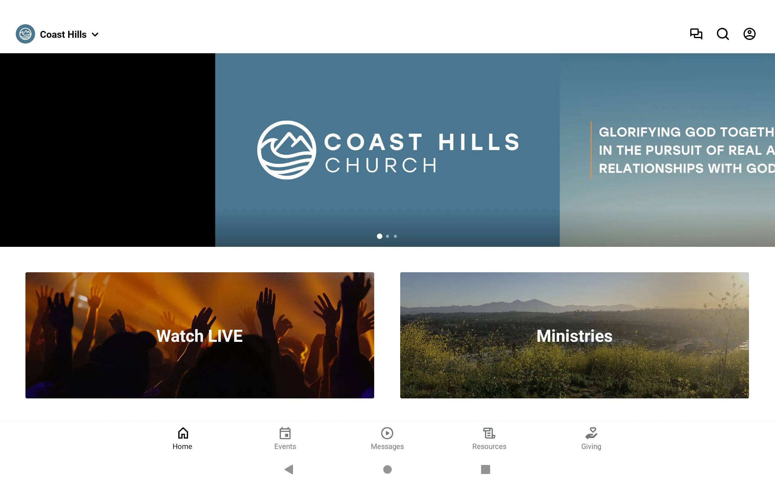 Coast Hills Church | Indus Appstore | Screenshot