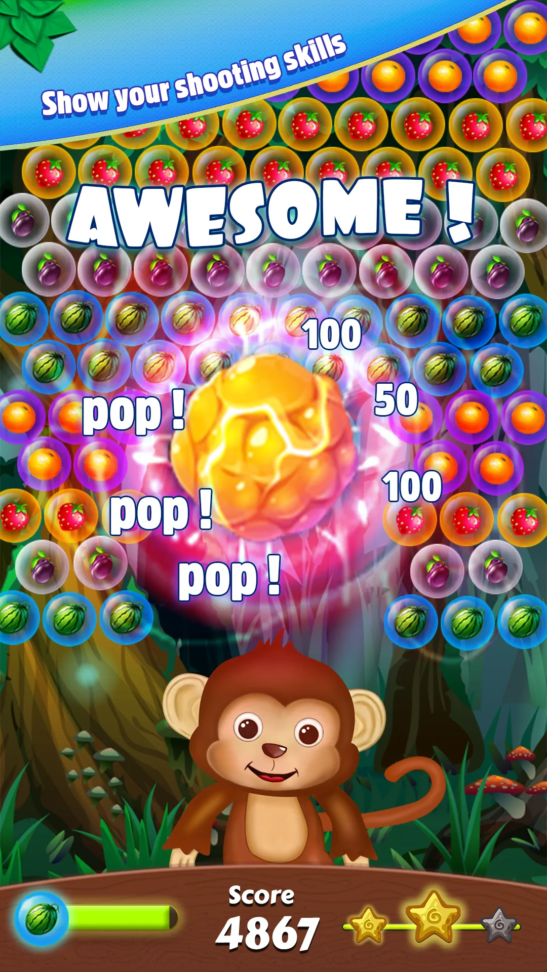 Bubble Shooter : Fruit Splash | Indus Appstore | Screenshot