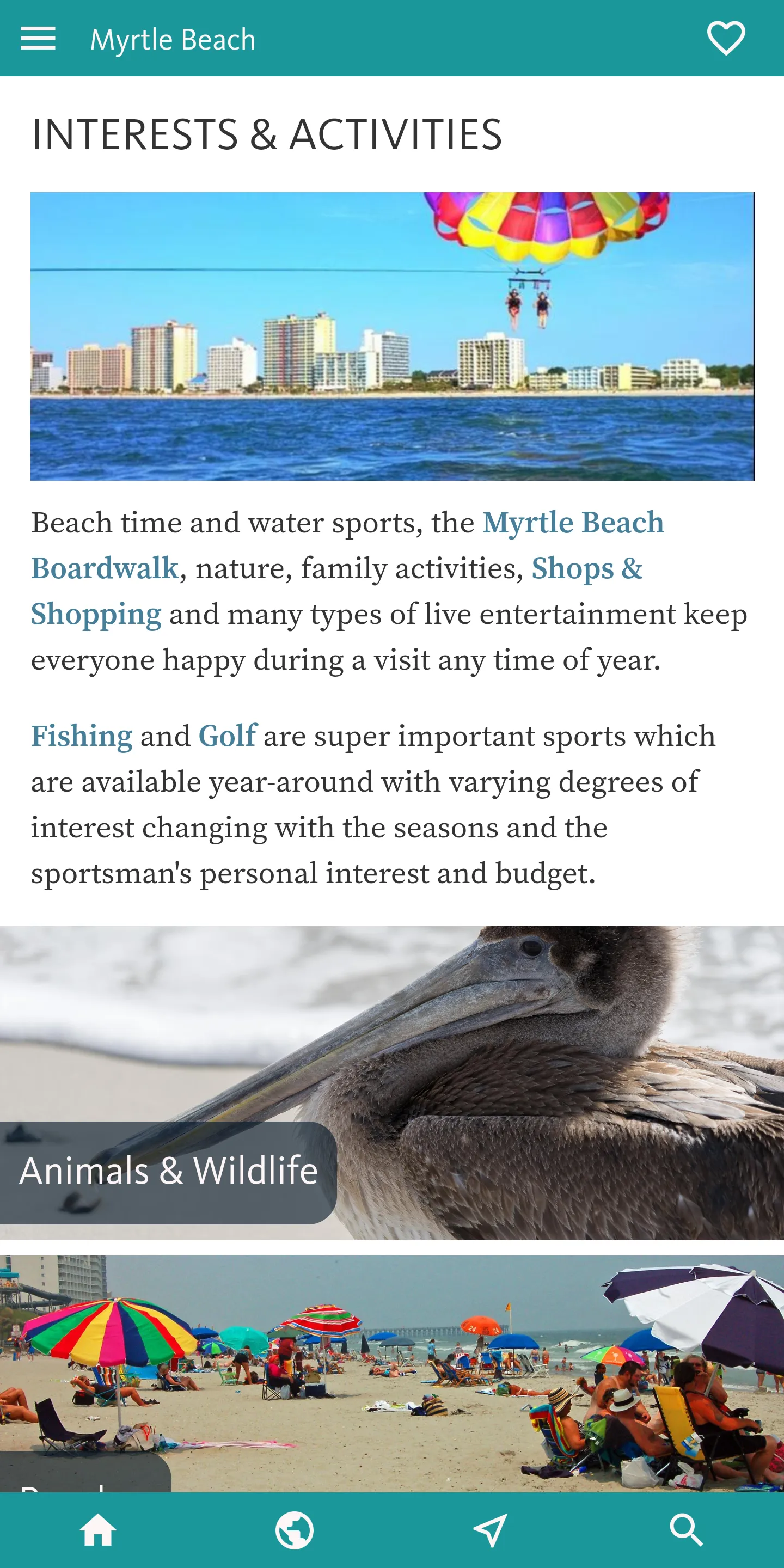 Myrtle Beach’s Best: SC, USA | Indus Appstore | Screenshot