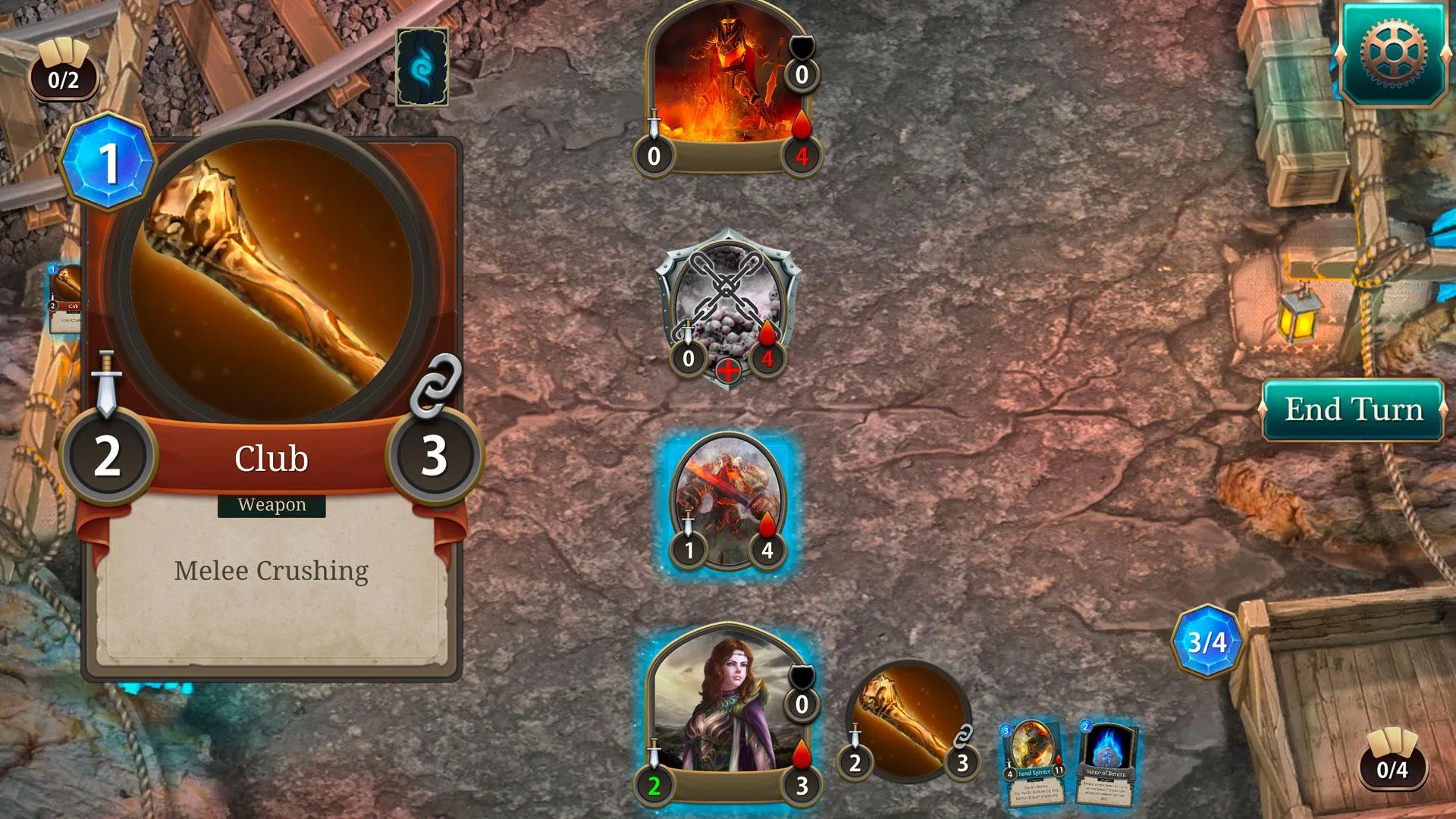 Spellsword Cards: Demontide | Indus Appstore | Screenshot