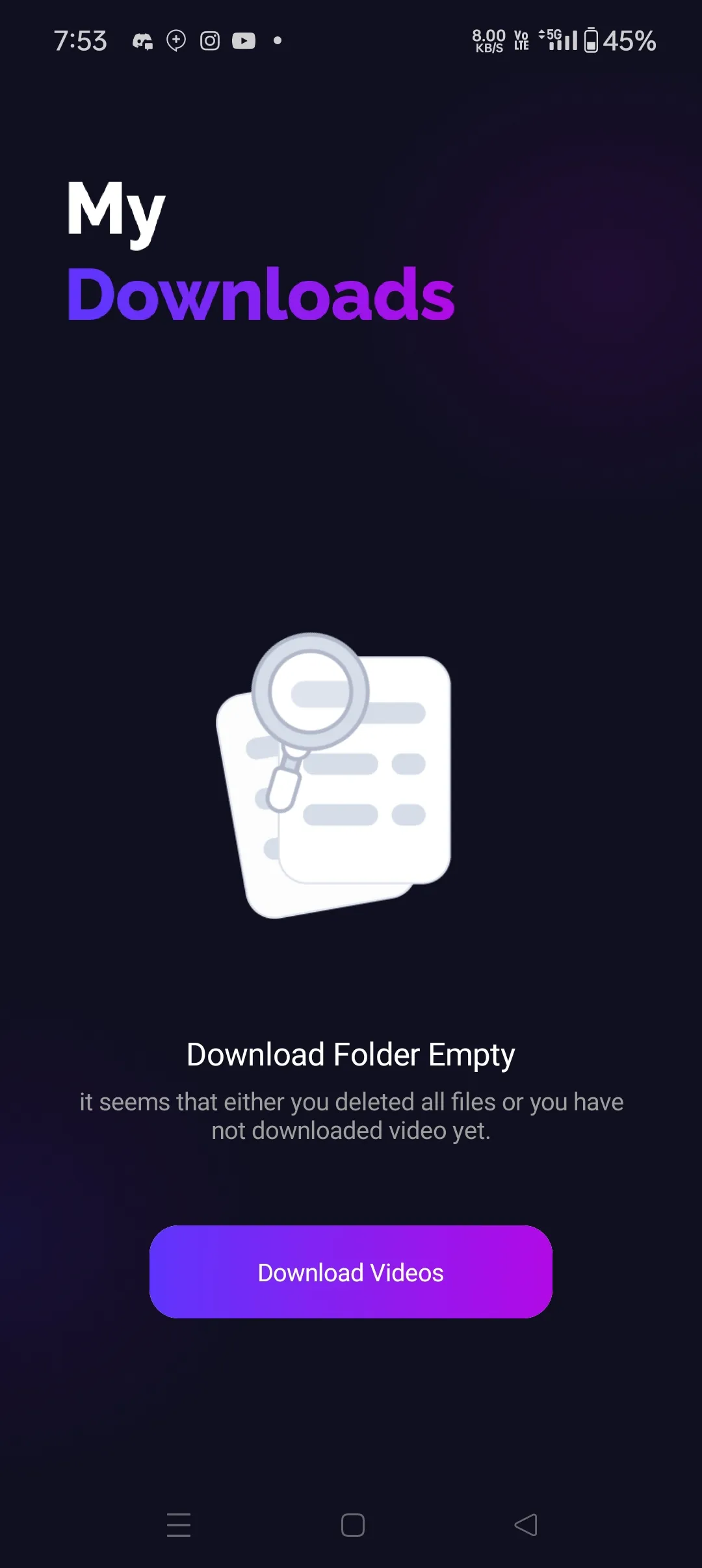 Video Downloader | Indus Appstore | Screenshot