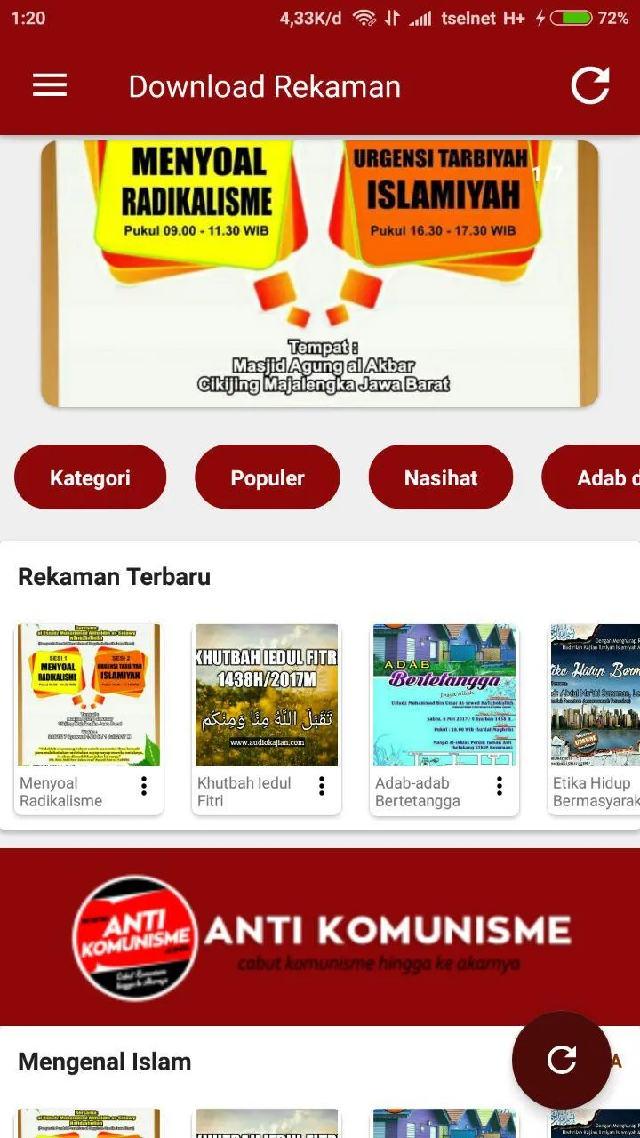 Radio Islam Indonesia | Indus Appstore | Screenshot