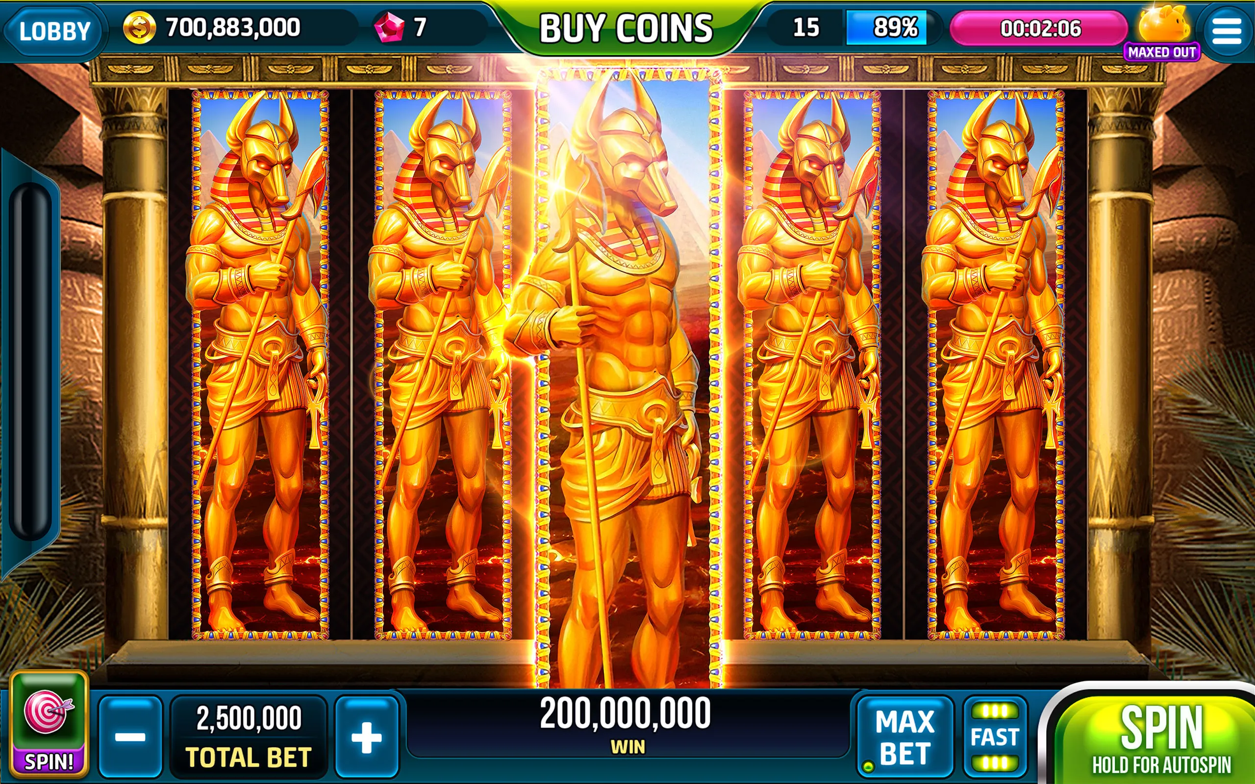 Gods of Las Vegas Slots Casino | Indus Appstore | Screenshot