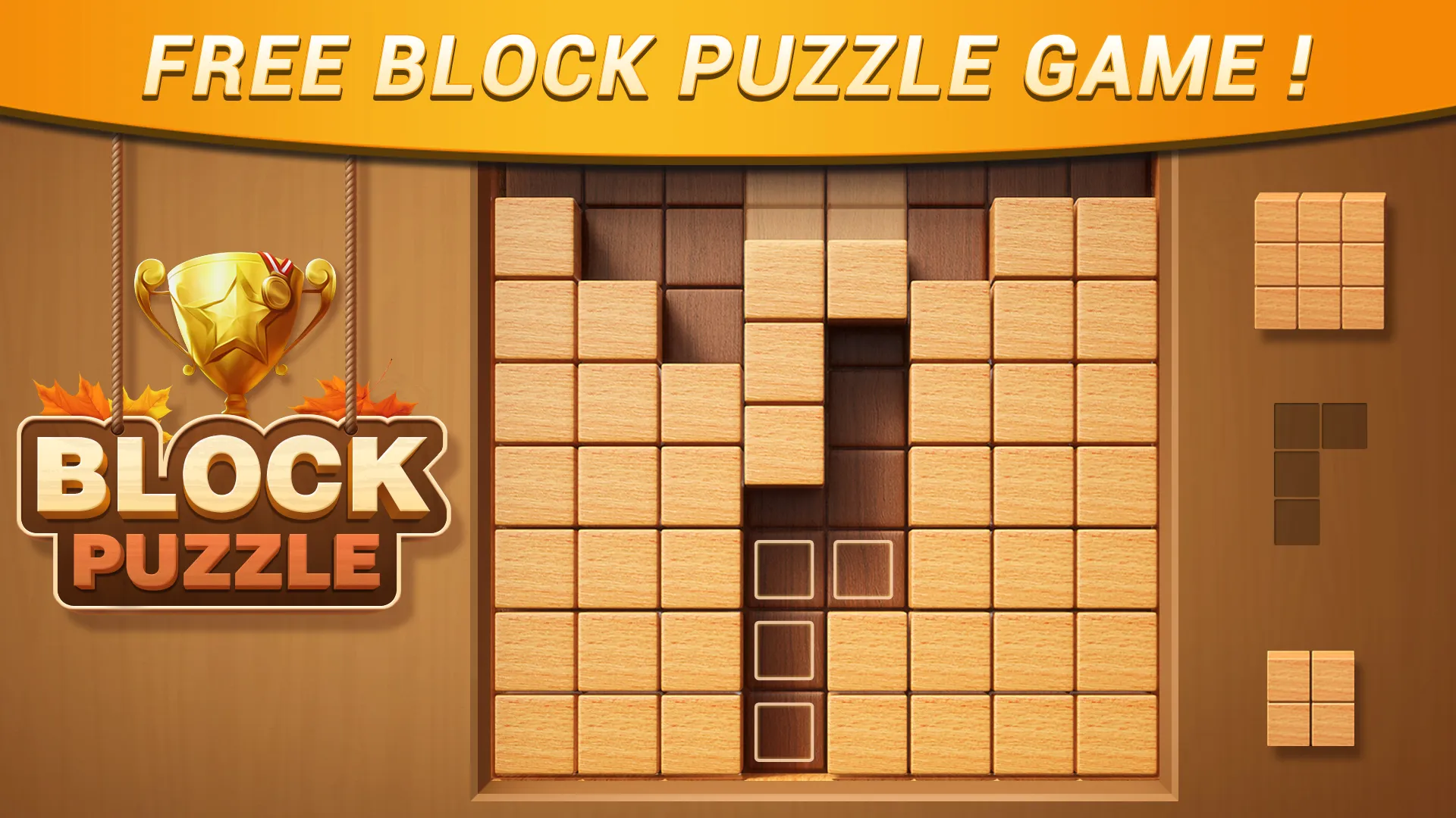 Wood Block Puzzle | Indus Appstore | Screenshot