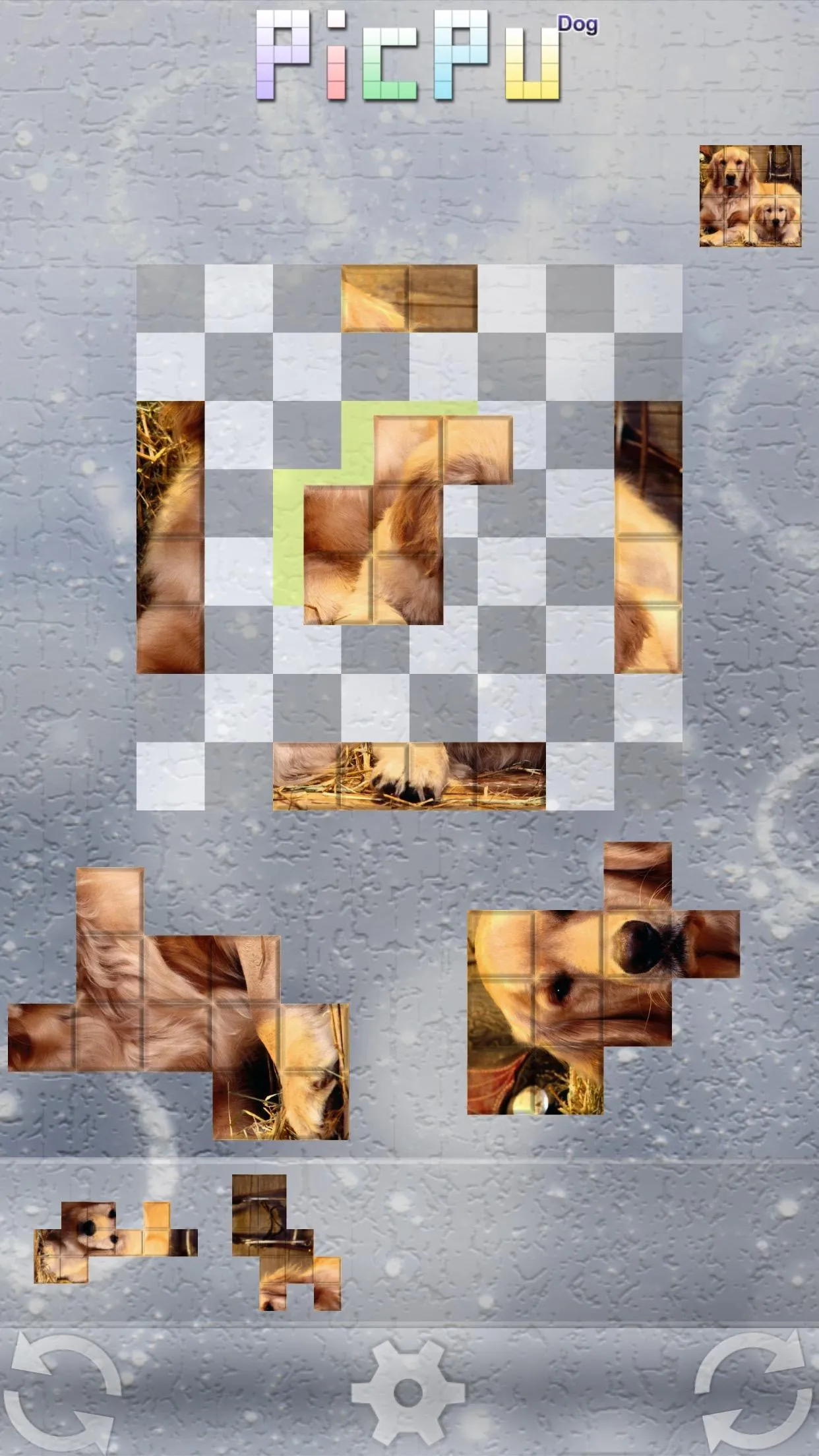 PicPu - Dog Picture Puzzle | Indus Appstore | Screenshot