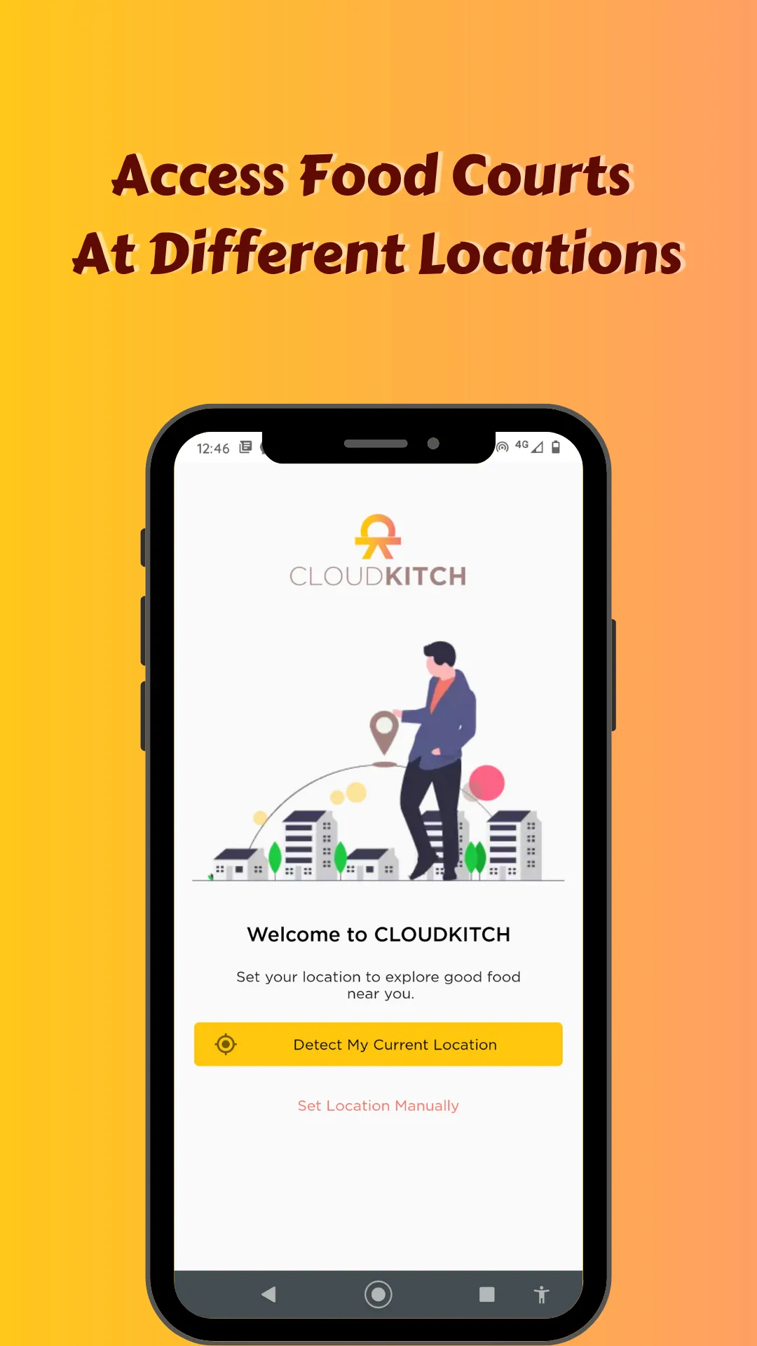 CloudKitch Food@Work | Indus Appstore | Screenshot