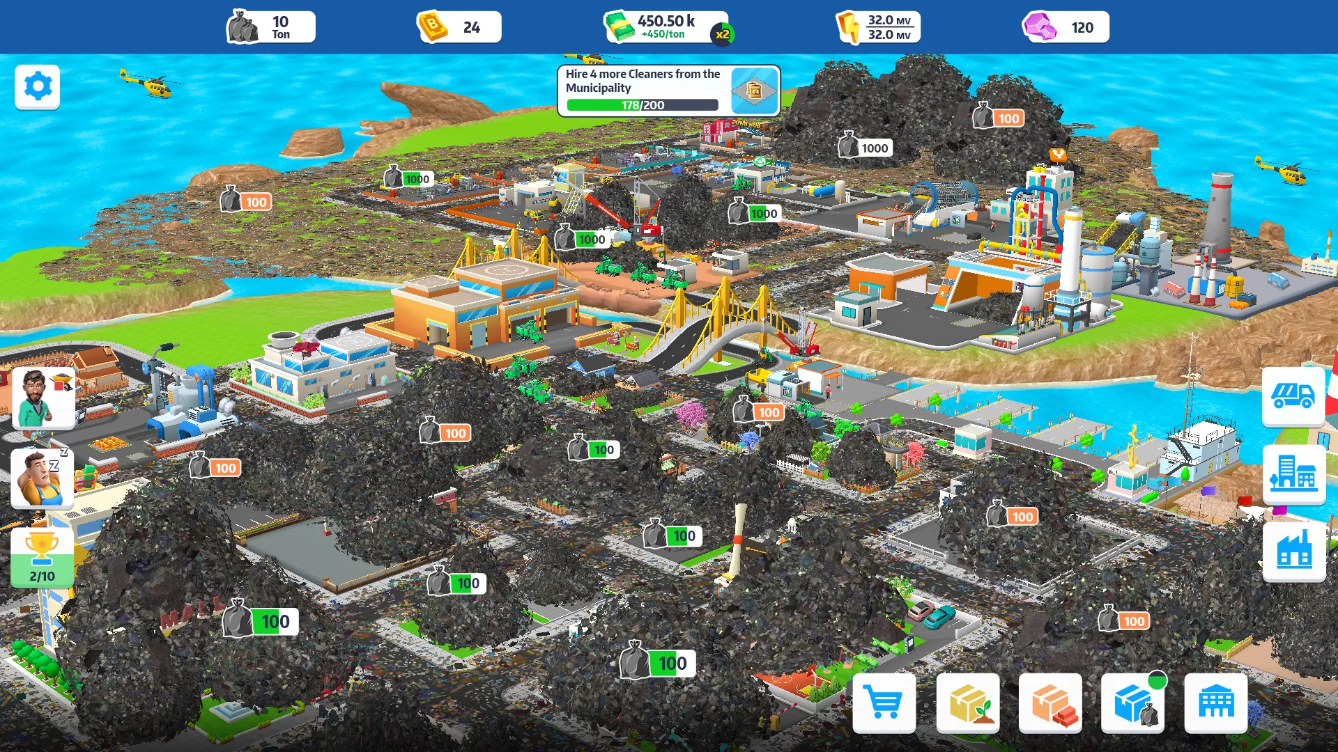 Trash Tycoon Idle business | Indus Appstore | Screenshot