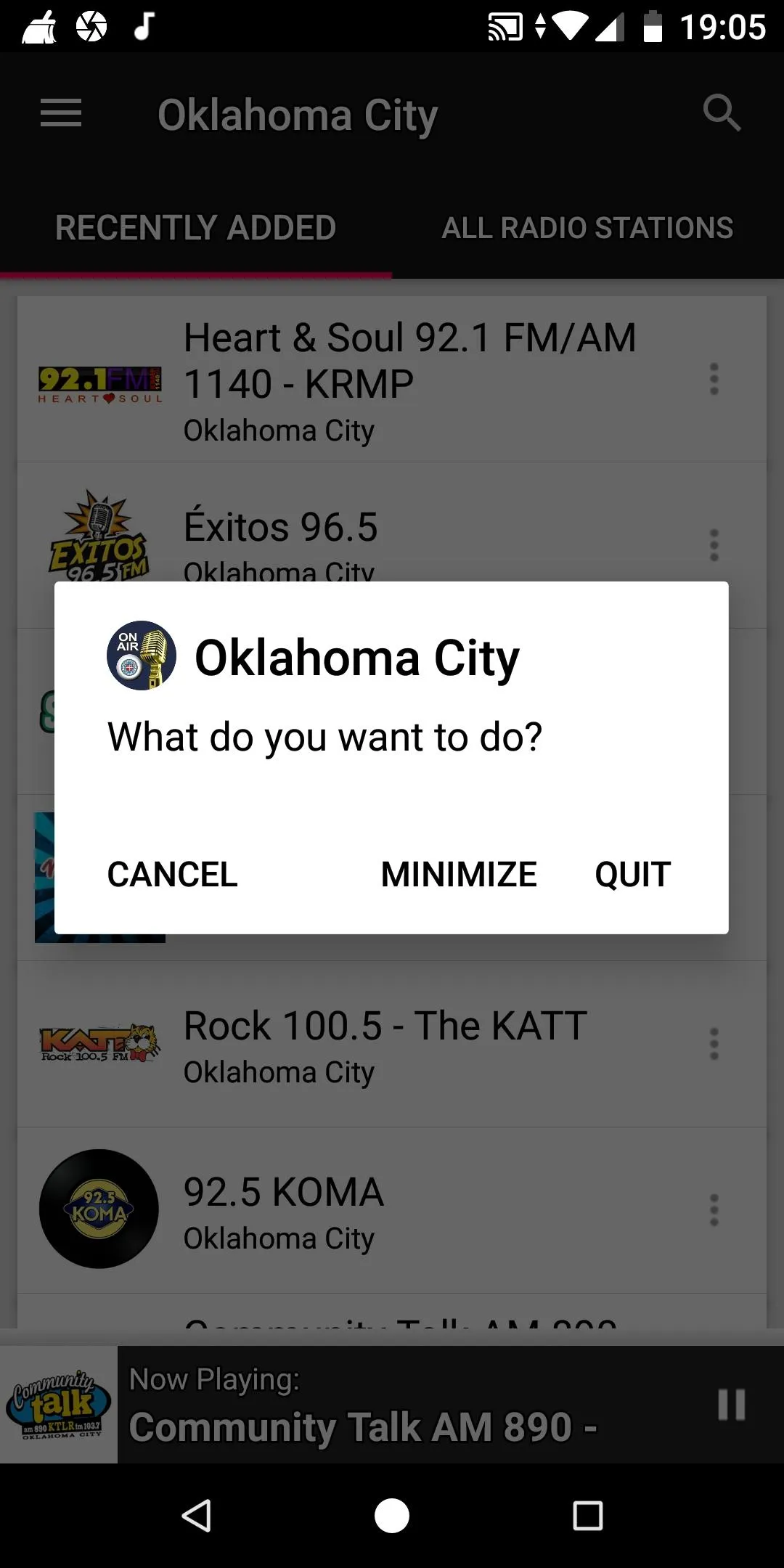 Oklahoma City Radio Stations | Indus Appstore | Screenshot