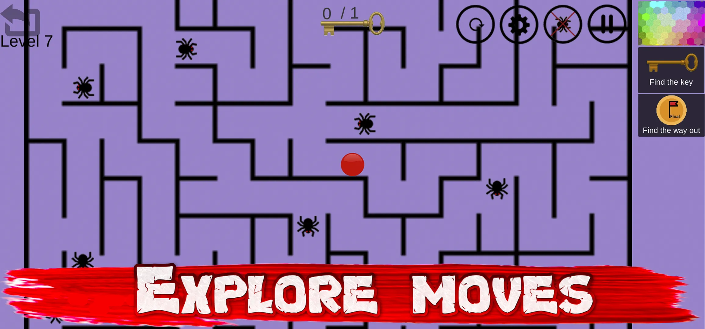 Spider Maze | Indus Appstore | Screenshot