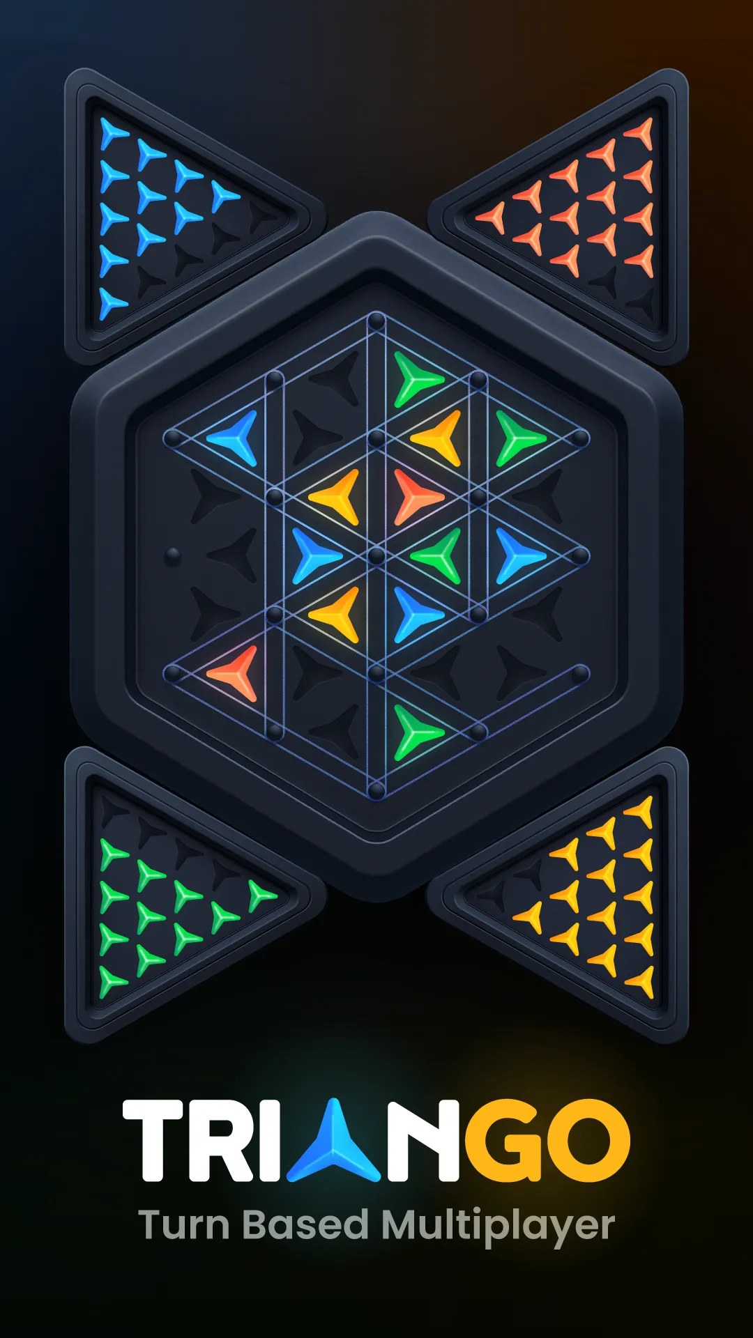 TrianGo Triangle Board Puzzle | Indus Appstore | Screenshot