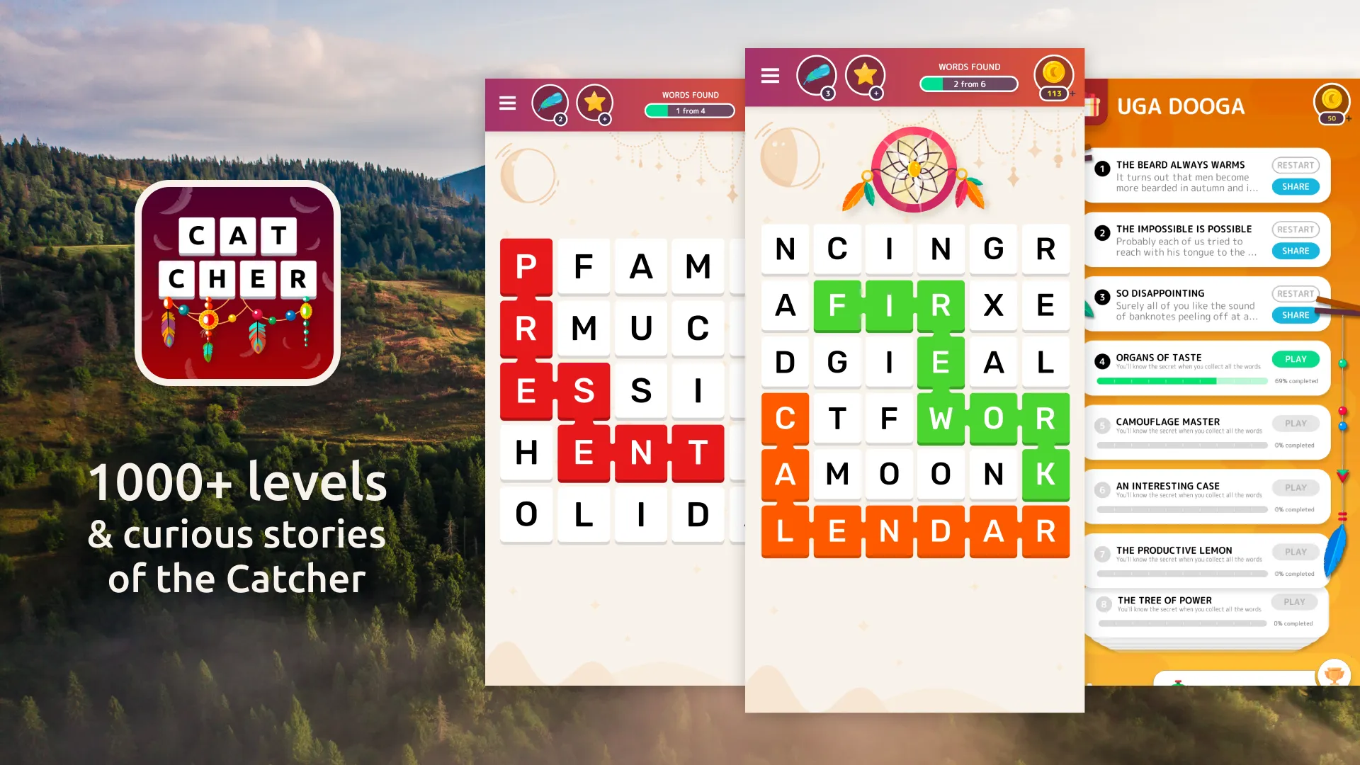 Word Catcher: Word Search | Indus Appstore | Screenshot