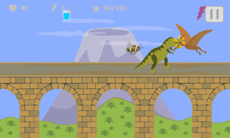 Angry Dinosaur | Indus Appstore | Screenshot