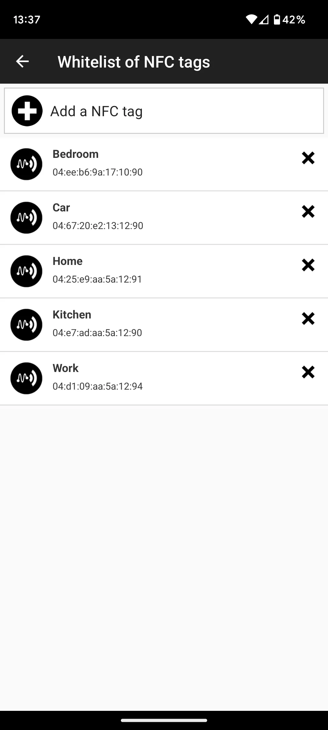 NFC Tasks | Indus Appstore | Screenshot