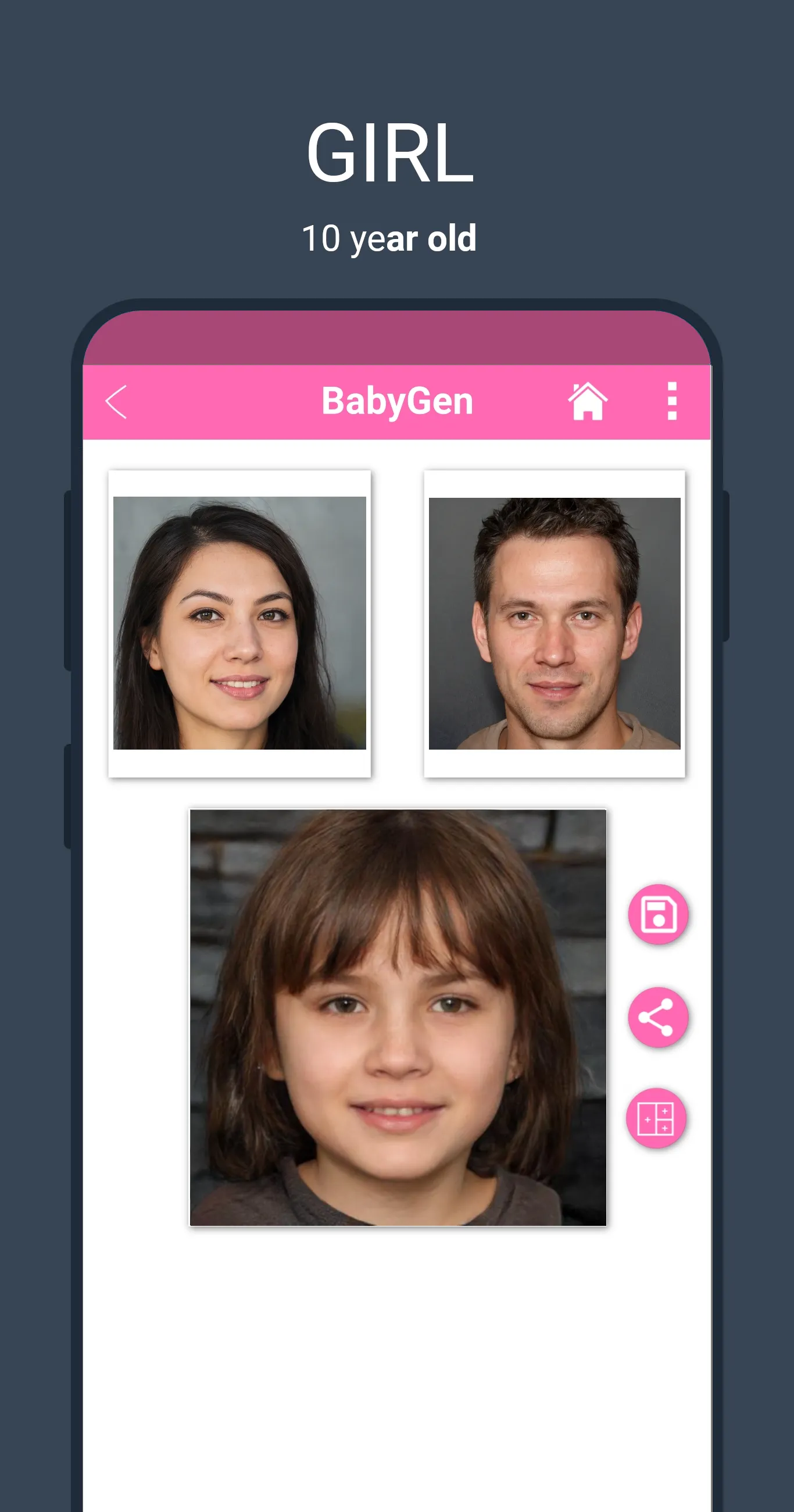 BabyGen  - Predict Baby Face | Indus Appstore | Screenshot