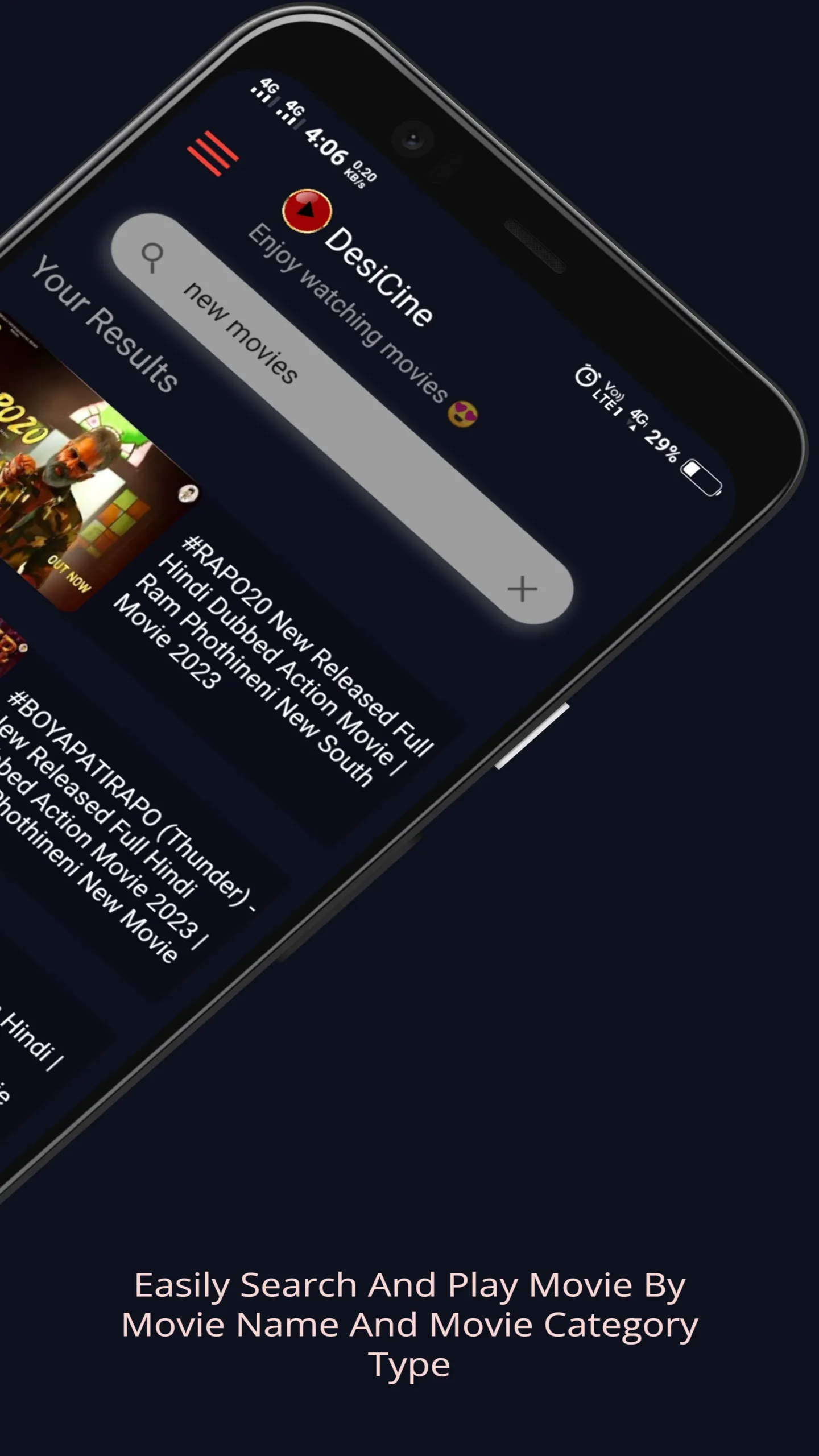 DesiCine - Hindi Movies | Indus Appstore | Screenshot