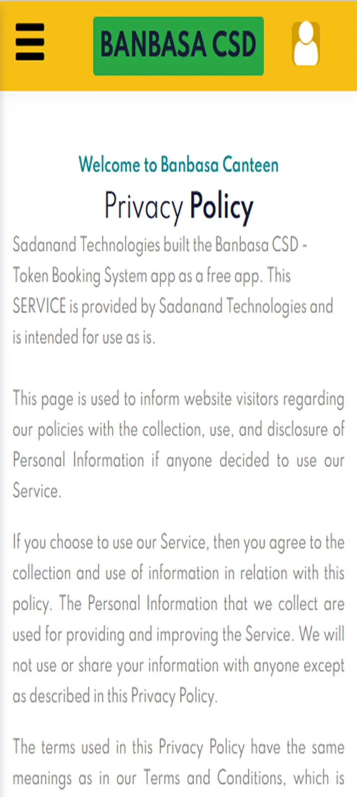 BANBASA CSD- Token Booking App | Indus Appstore | Screenshot