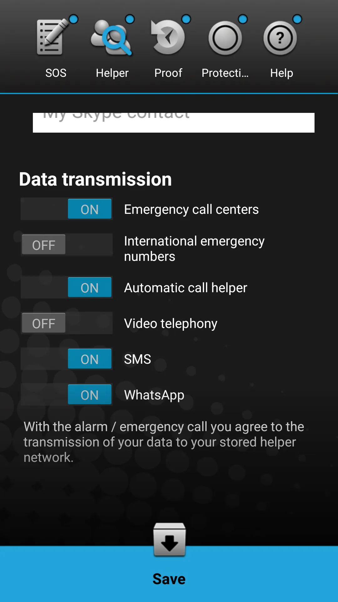 HandHelp™ Emergency App System | Indus Appstore | Screenshot