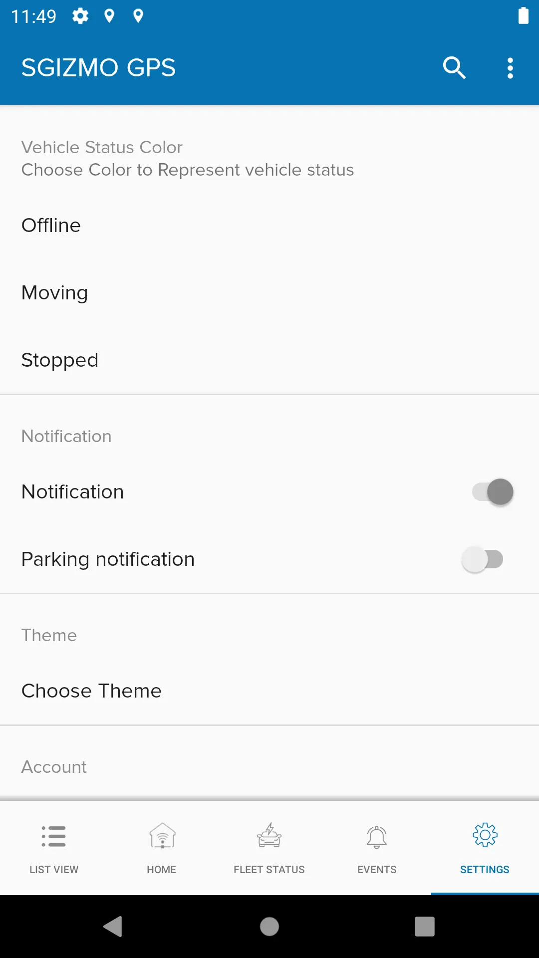 SGIZMO GPS | Indus Appstore | Screenshot