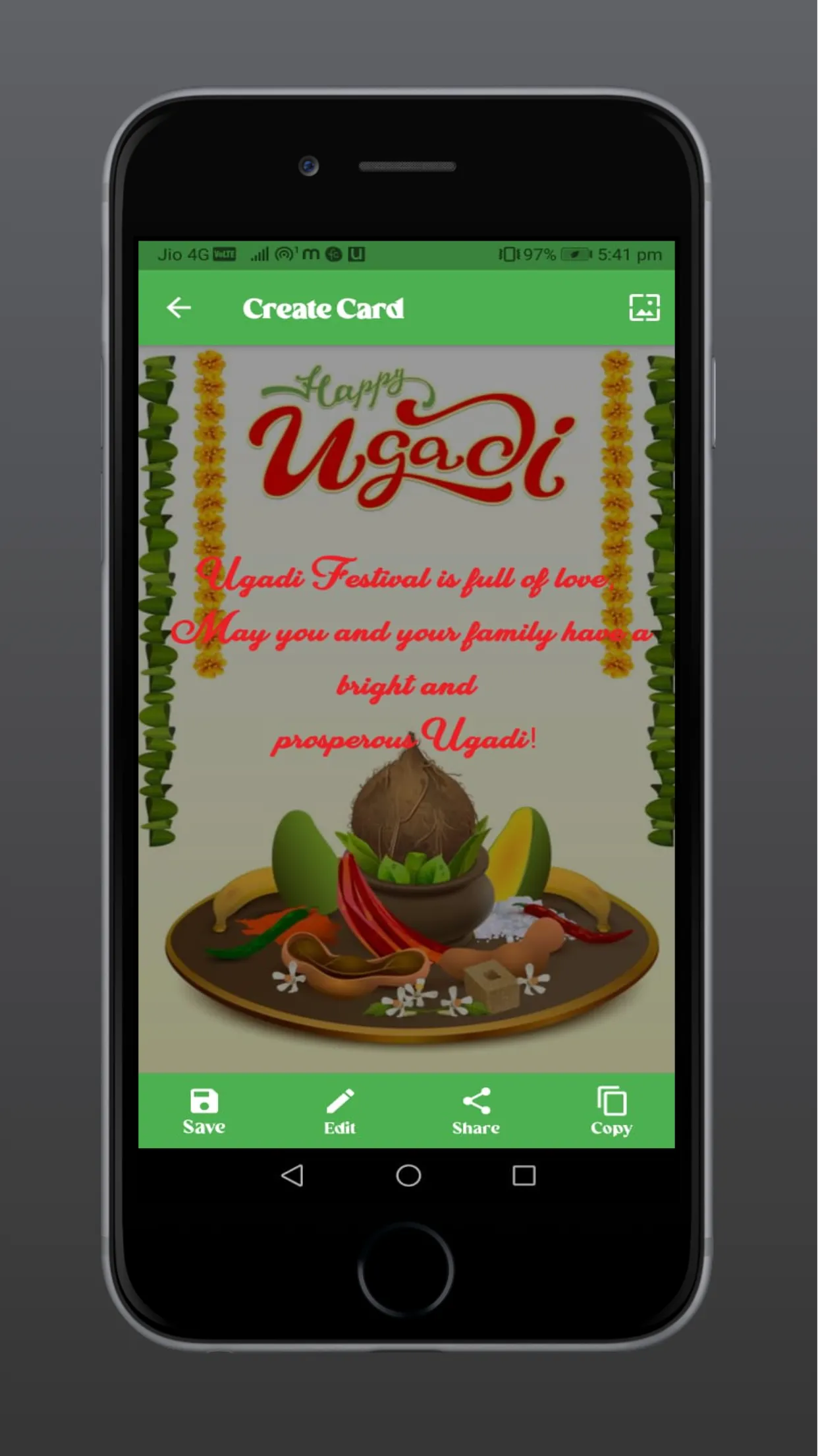 Ugadi Wishes | Indus Appstore | Screenshot