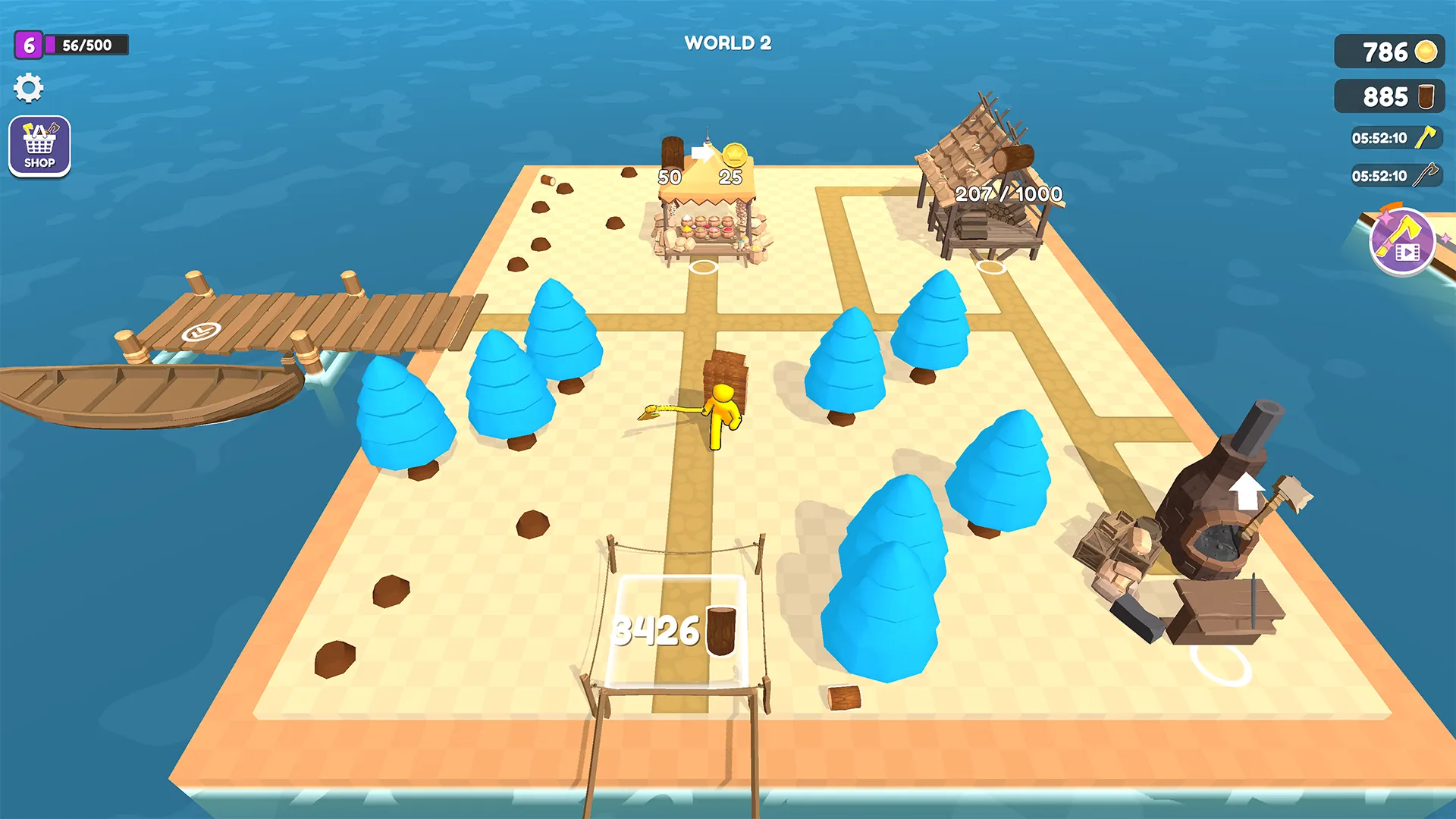 Craft Island - Woody Forest | Indus Appstore | Screenshot