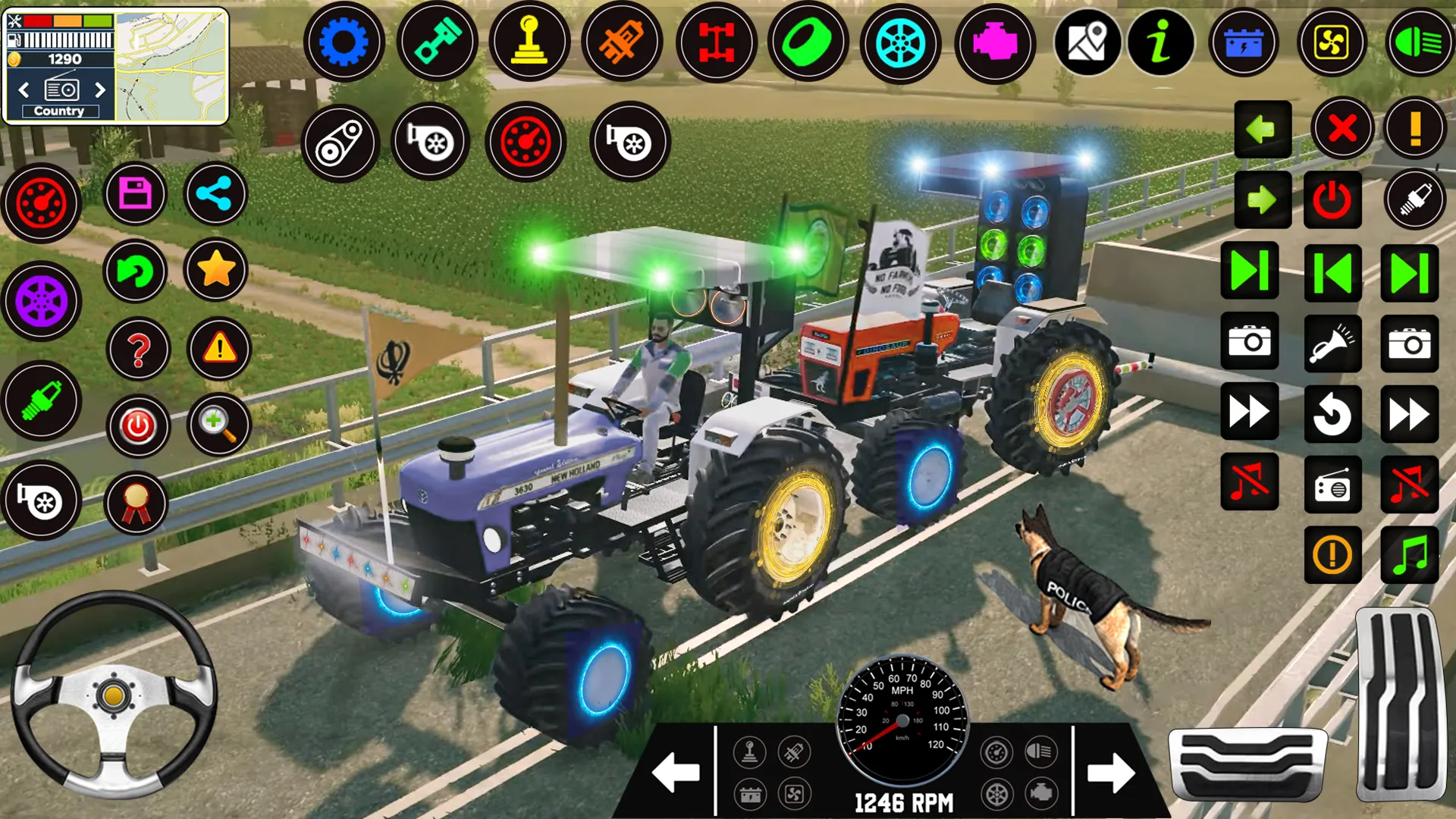 Indian Tractor Tochan Game 3d | Indus Appstore | Screenshot