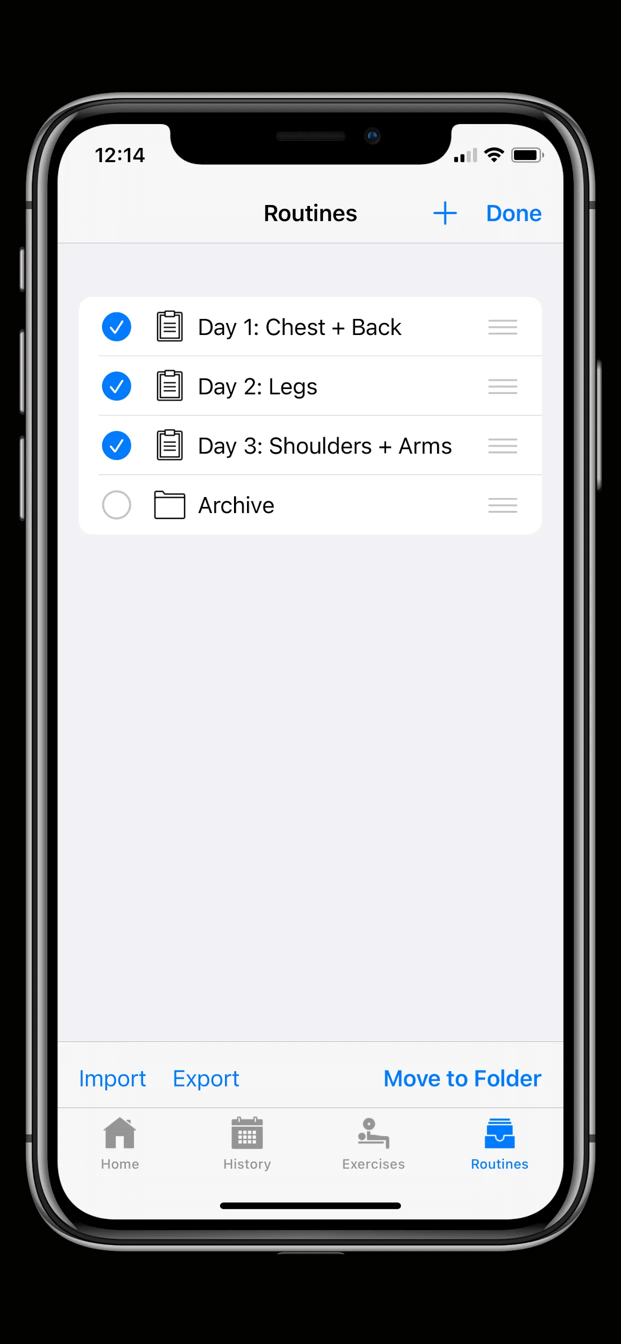 Fitness Logbook | Indus Appstore | Screenshot