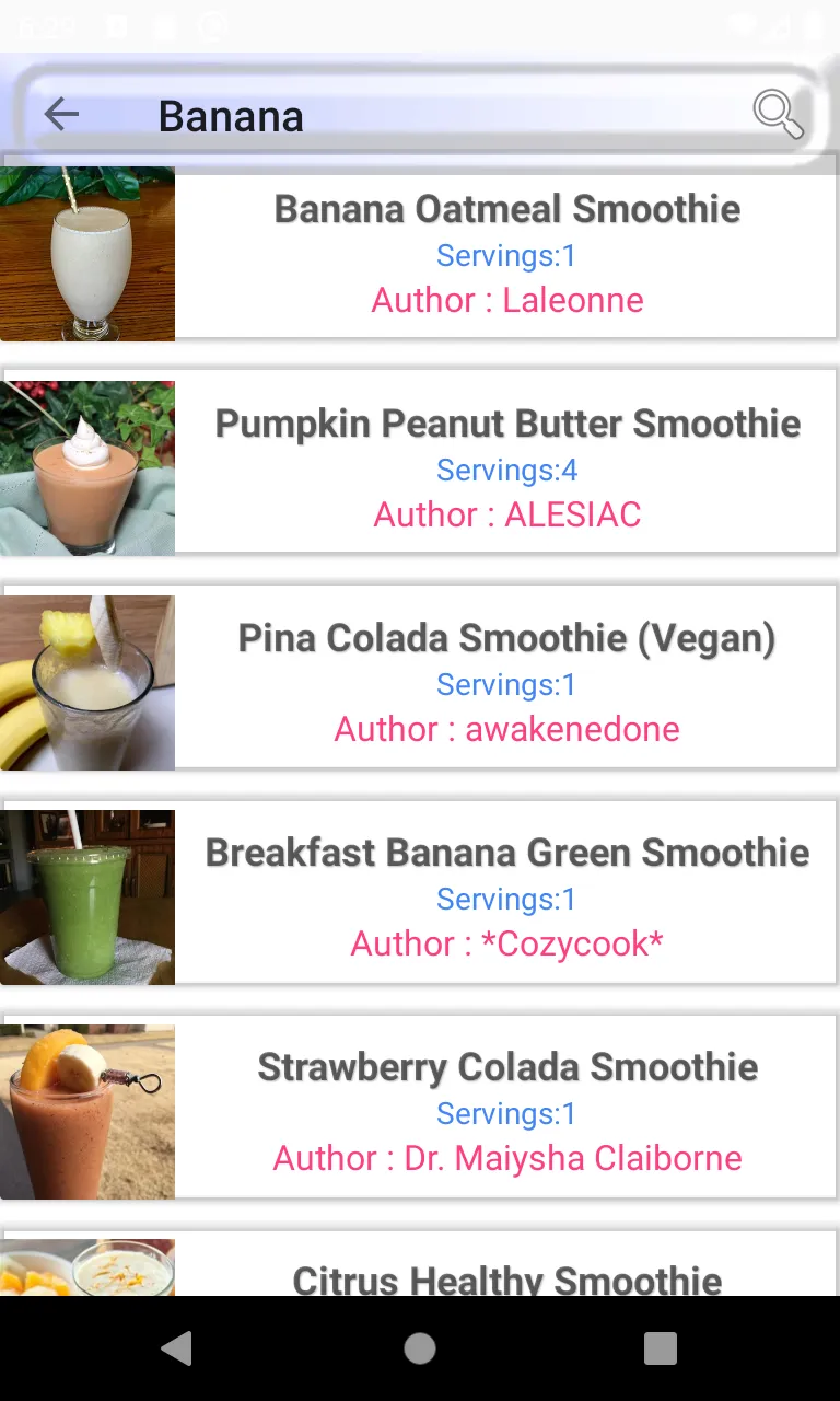 Smoothies: Juice recipe | Indus Appstore | Screenshot